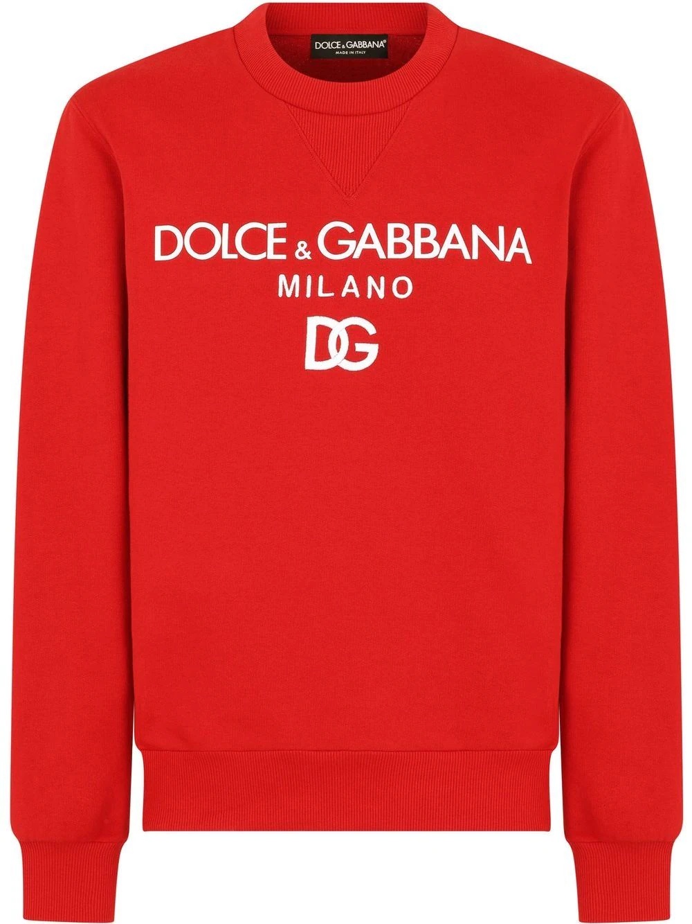 logo-print crewneck sweatshirt - 1