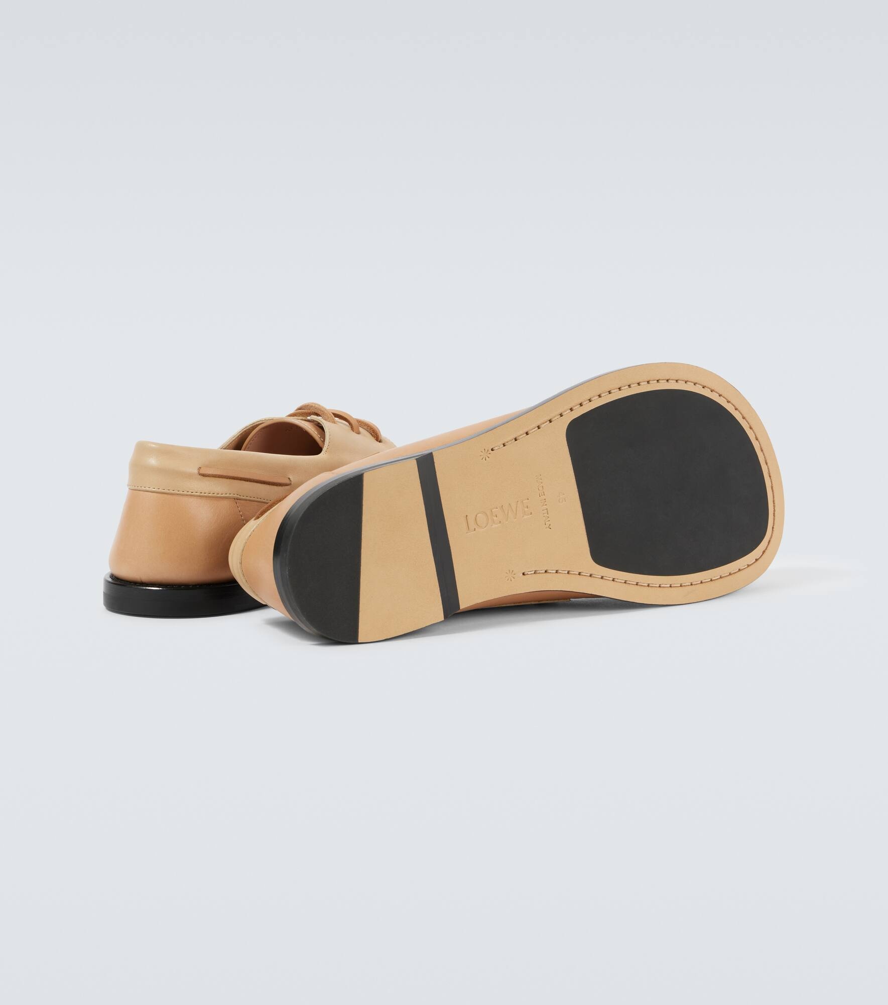 Campo leather boat shoes - 7
