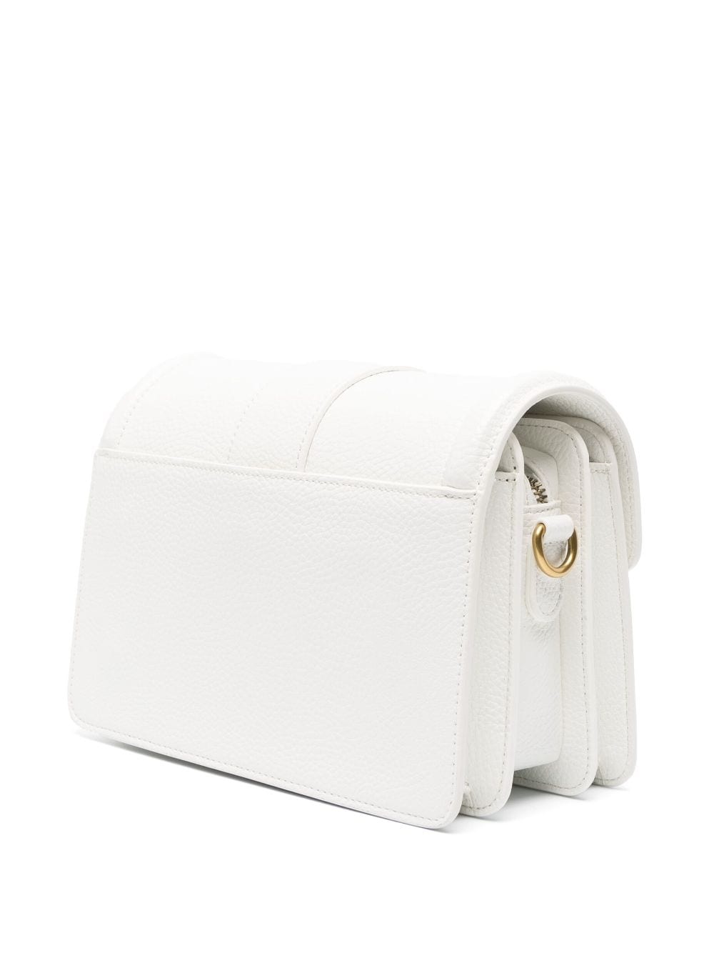 baroque-buckle satchel bag - 3