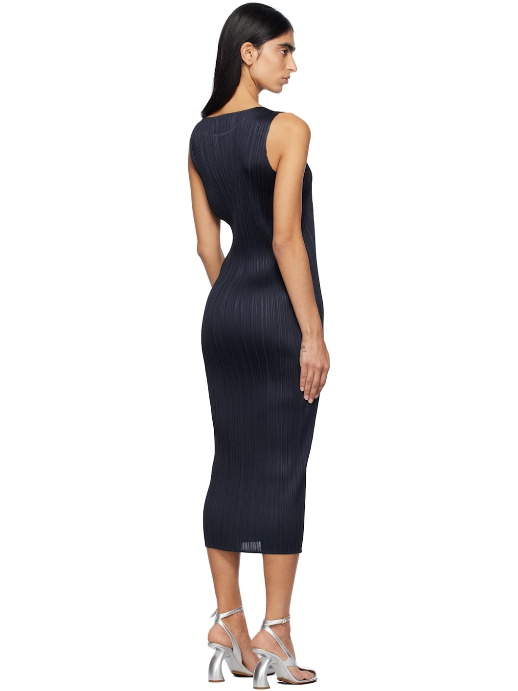 Navy New Colorful Basics 4 Maxi Dress - 3