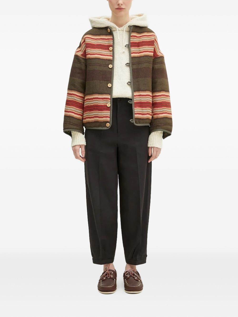 pressed-crease trousers - 2