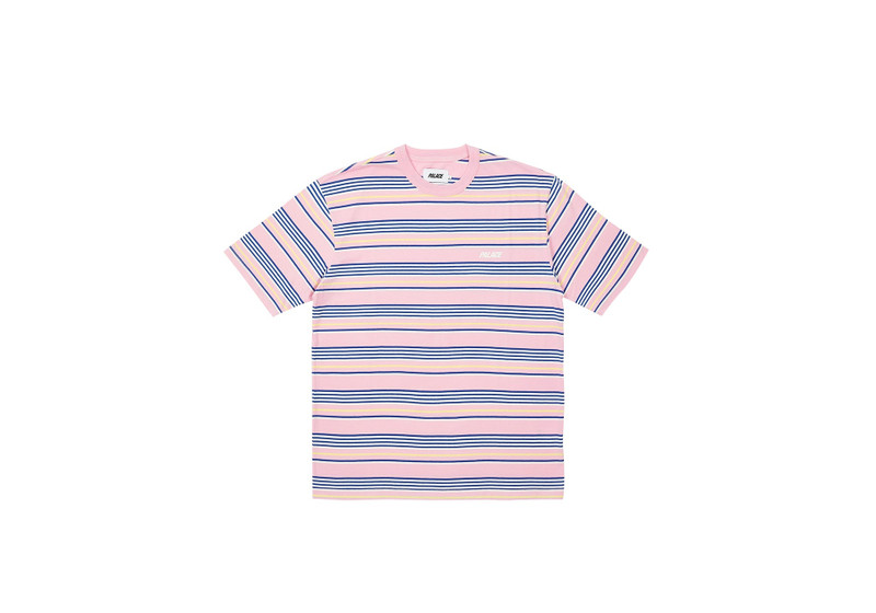 STRIPE T-SHIRT PINK - 1