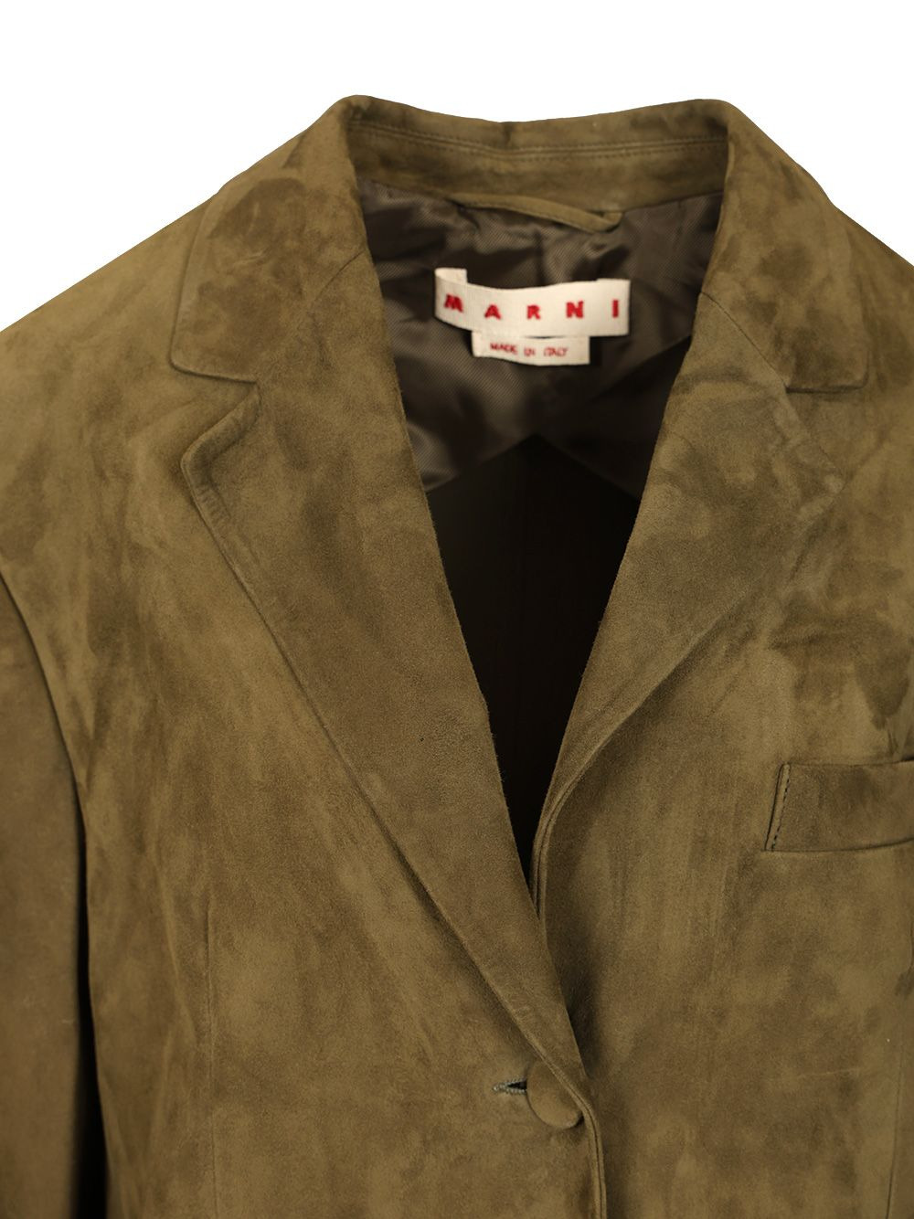 Suede Jacket Jackets Green - 4