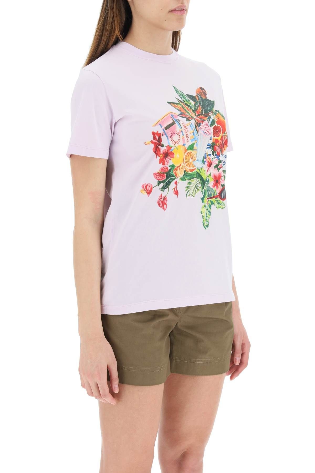 TROPICAL PRINT T-SHIRT - 3