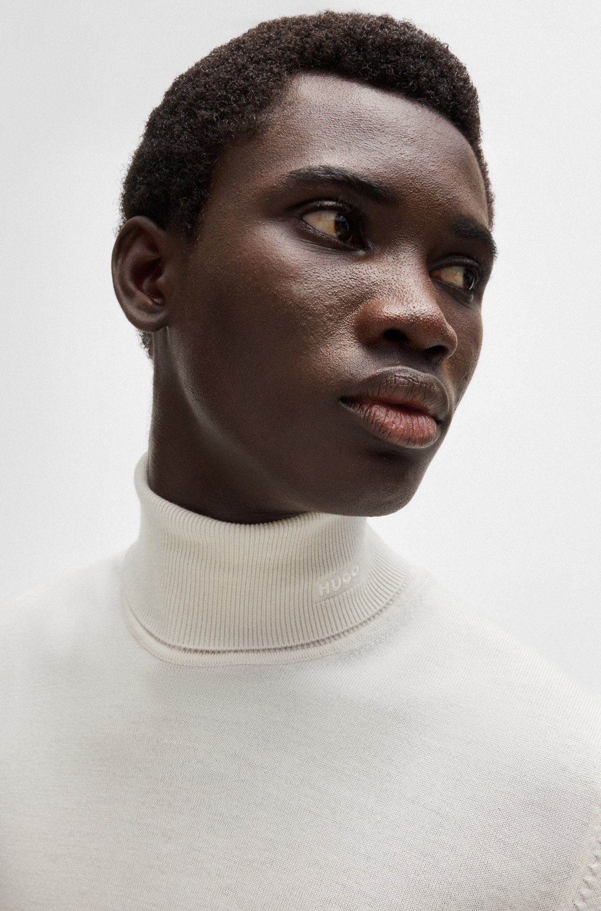 REGULAR-FIT ROLLNECK SWEATER IN WOOL - 3