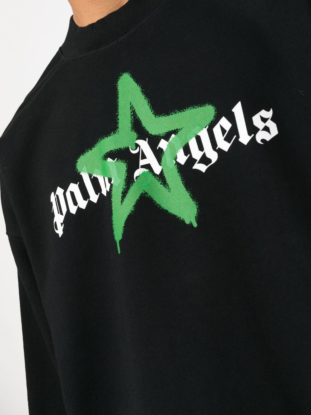 logo-print crew-neck sweatshirt - 5