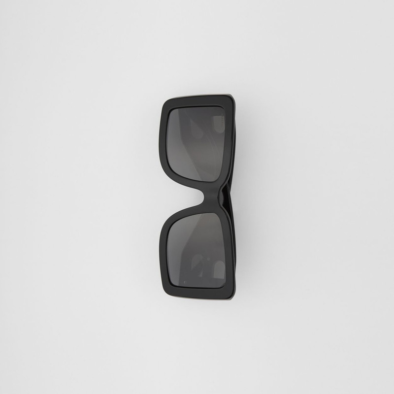 B Motif Square Frame Sunglasses 5