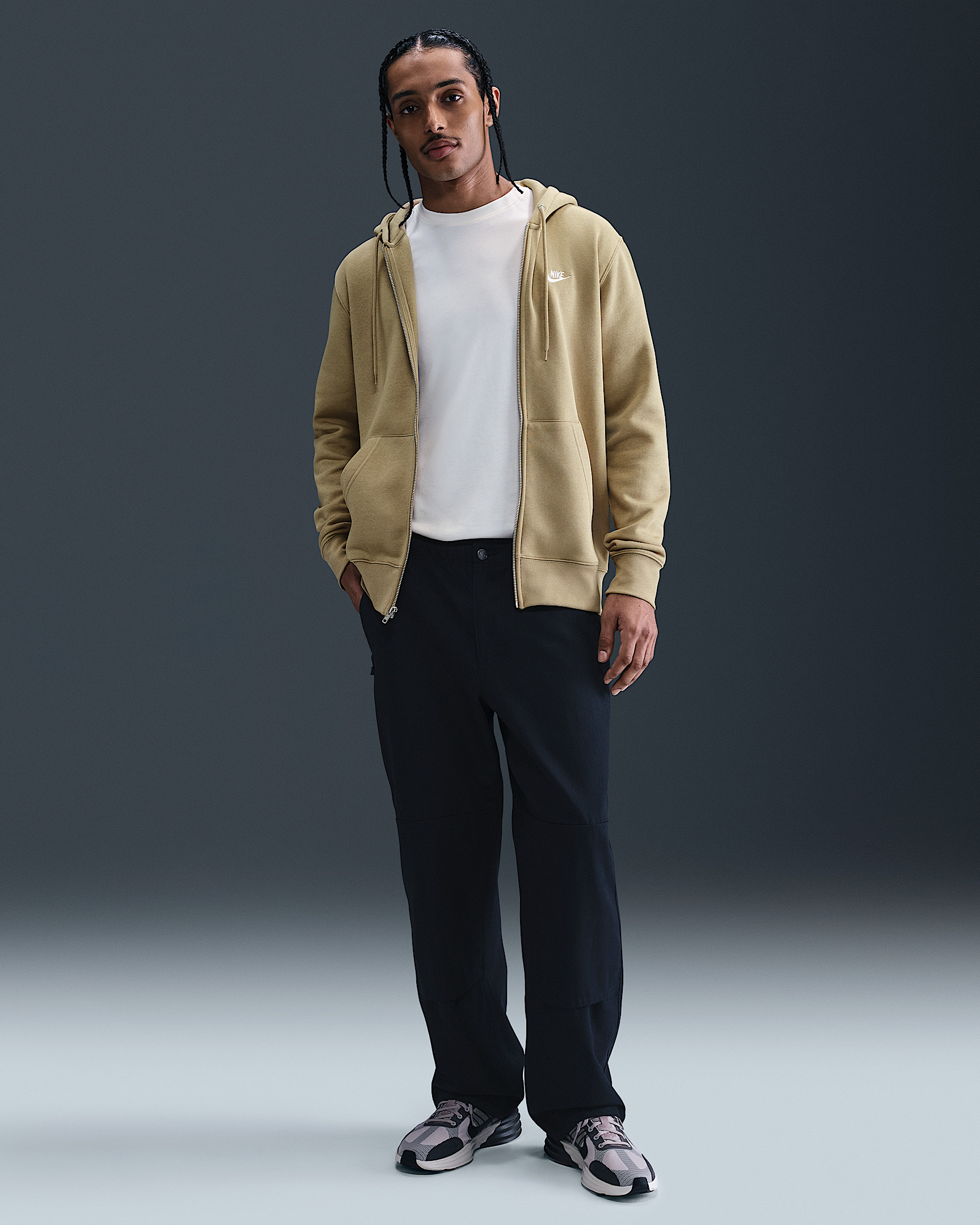 Nike Club Men's Full-Zip Fleece Hoodie - 4