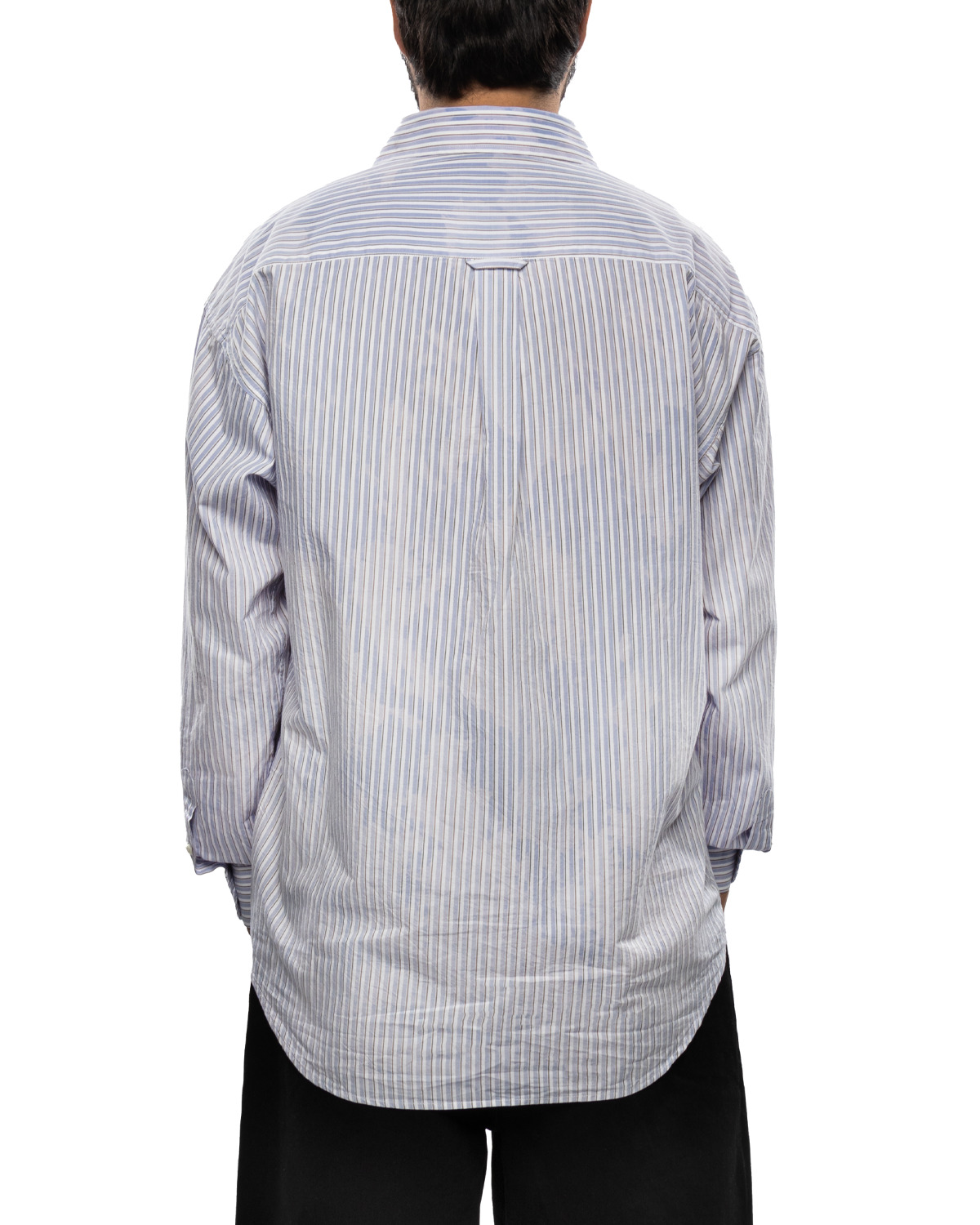 STUSSY CLASSIC LS SHIRT STRIPE Mサイズ