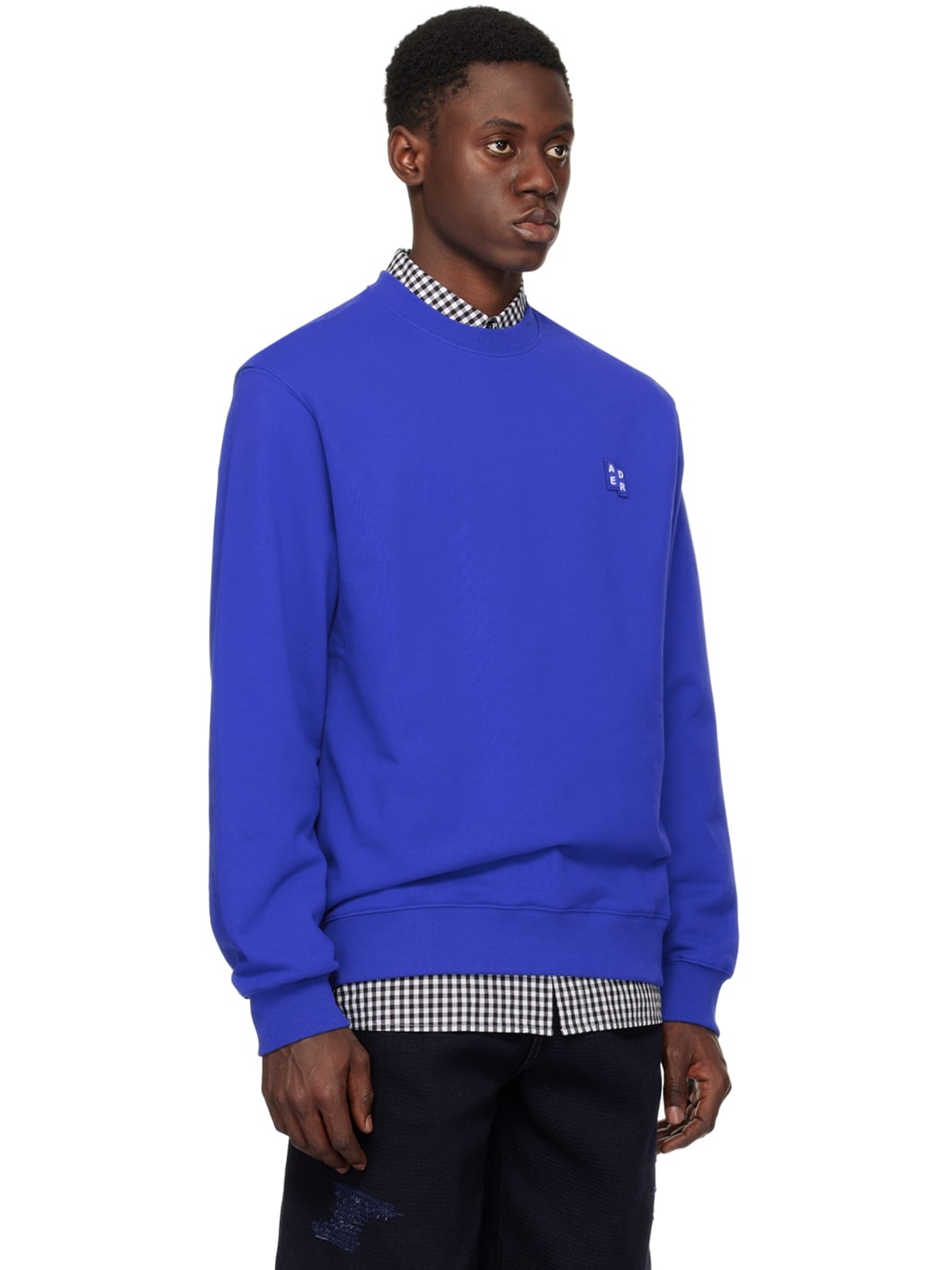 Blue Patch Sweatshirt - 2
