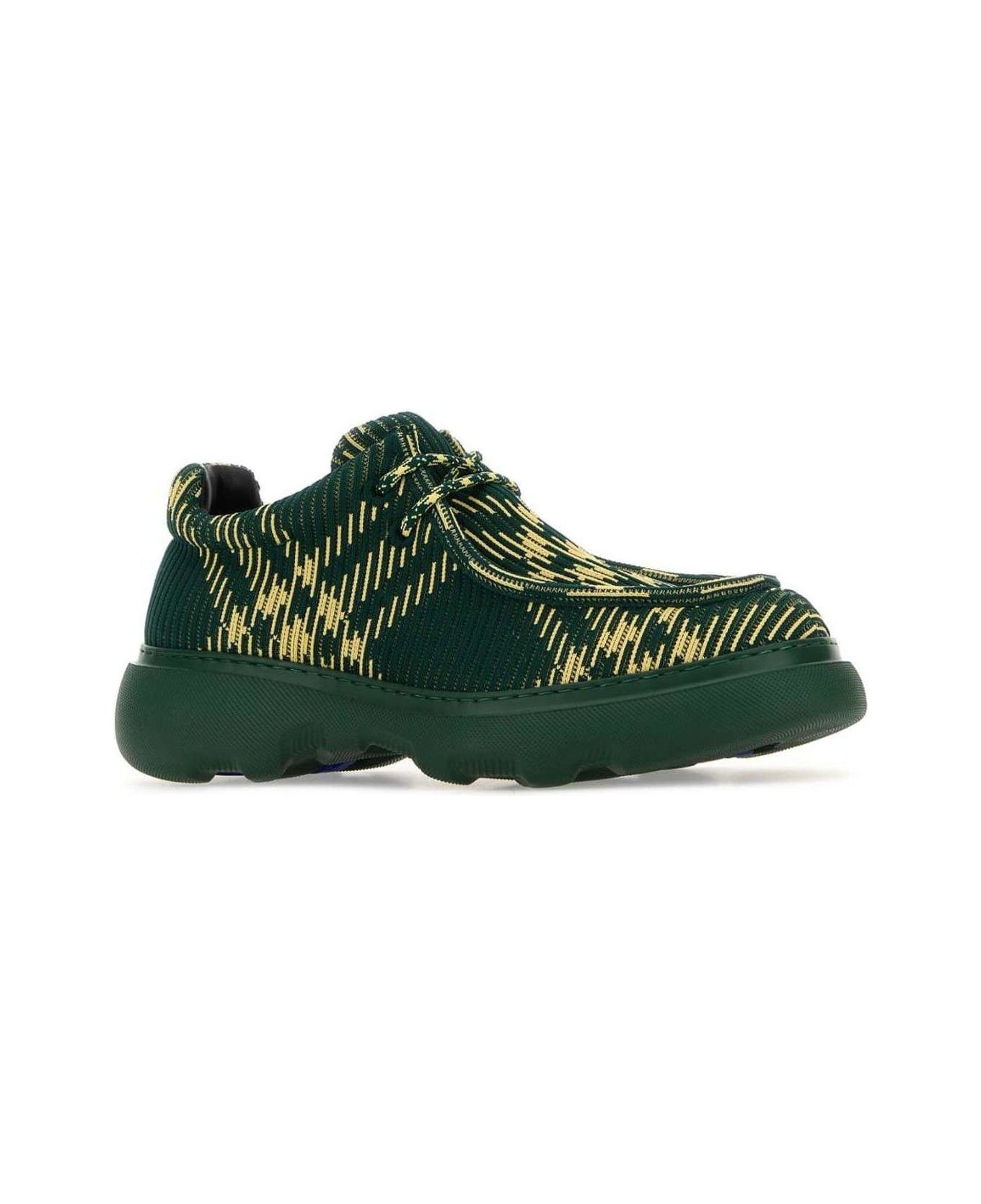 Ekd Check-printed Lace-up Derby Shoes - 2
