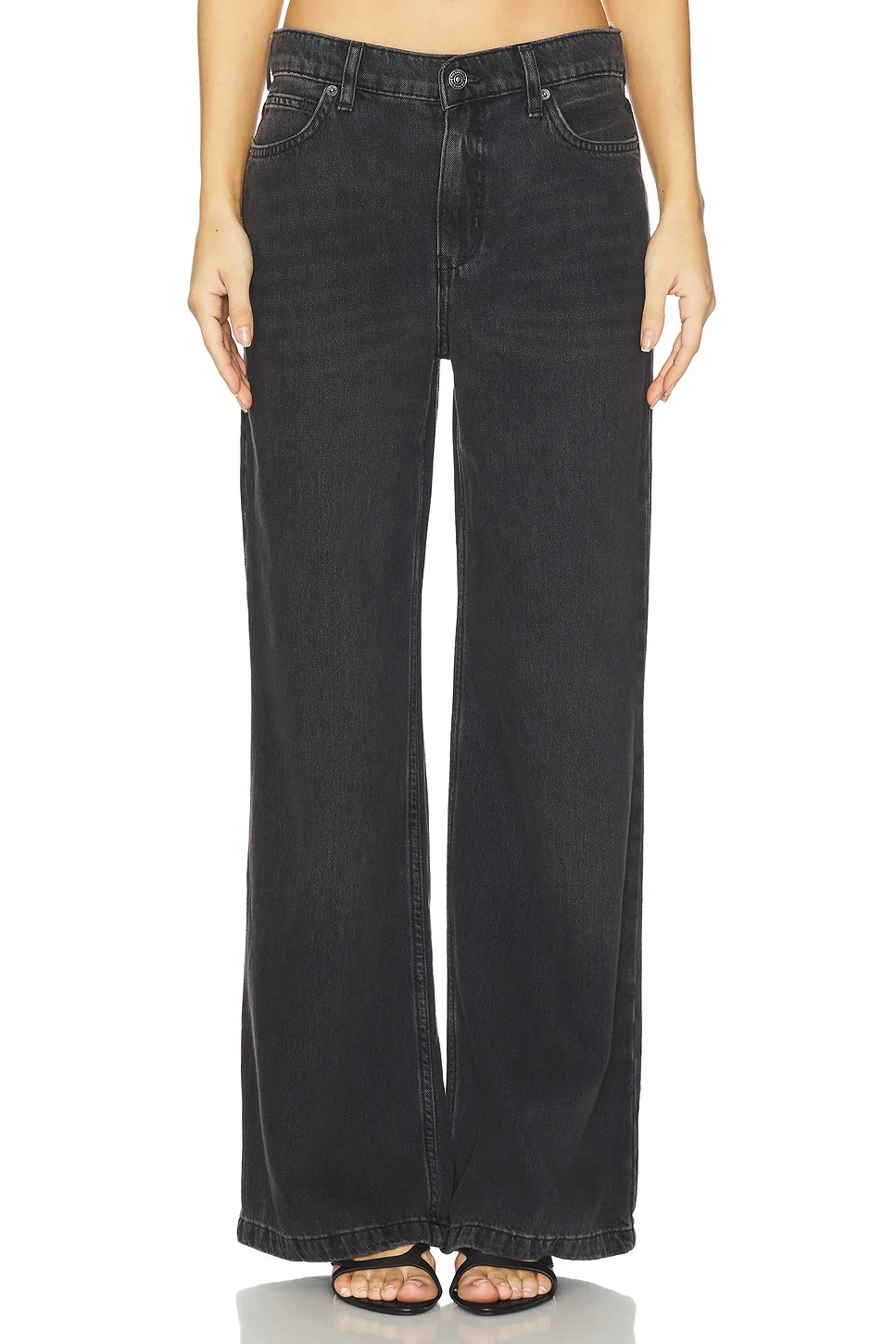 x We The Free Stride Wide Leg In Miles To Go - 1