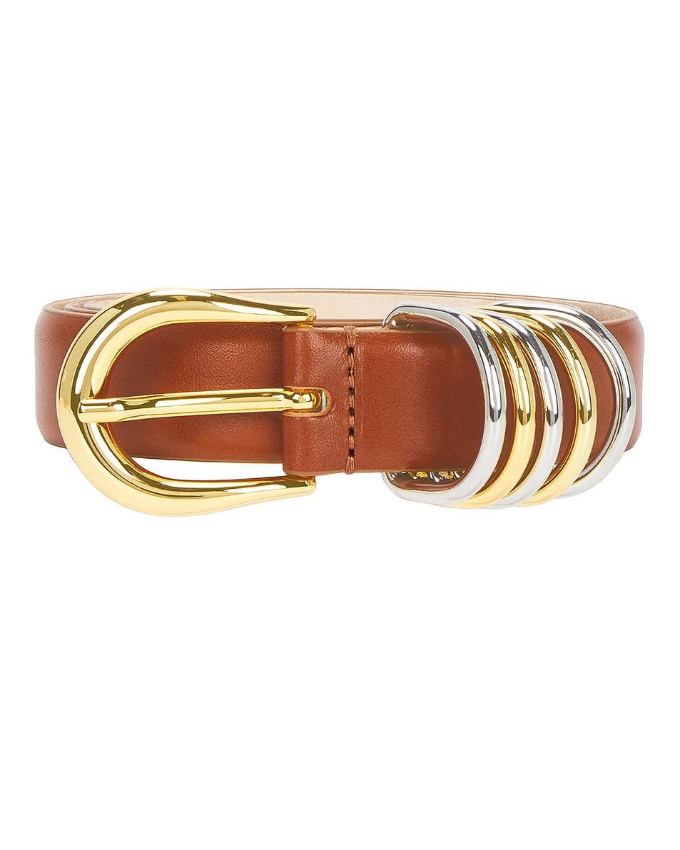 Hollyhock Mixed Metal Belt - 3