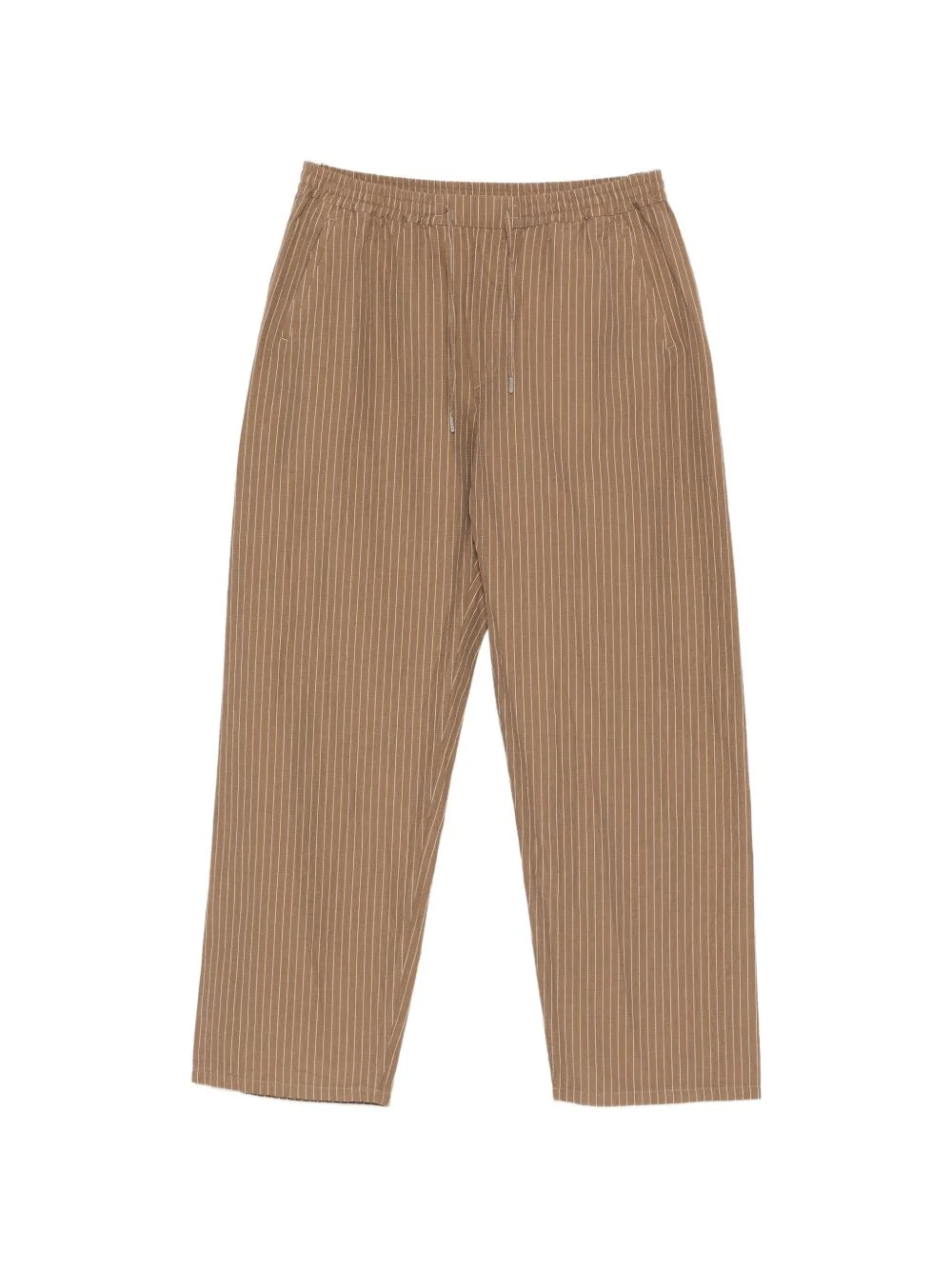 Samurai stripe drawstring trousers - 1