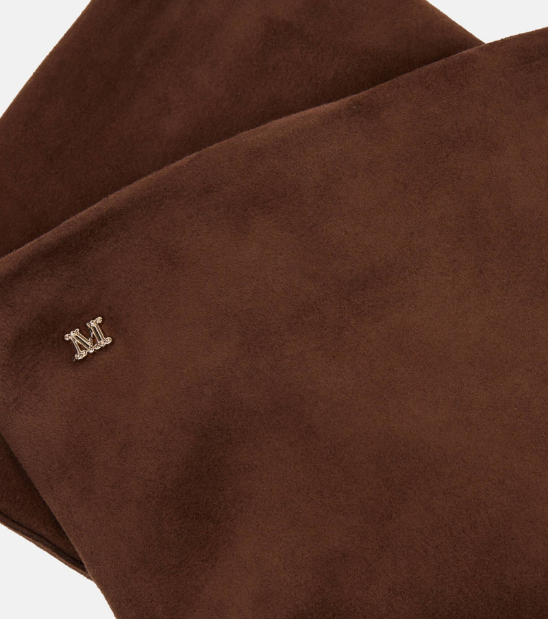 Max Mara Afide suede gloves outlook