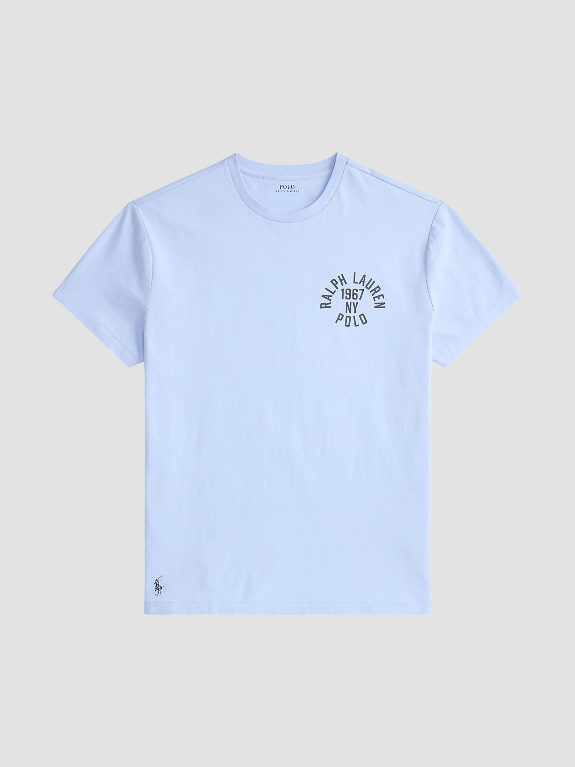 Men's Classic-Fit Logo Jersey T-Shirt - Office Blue - 1