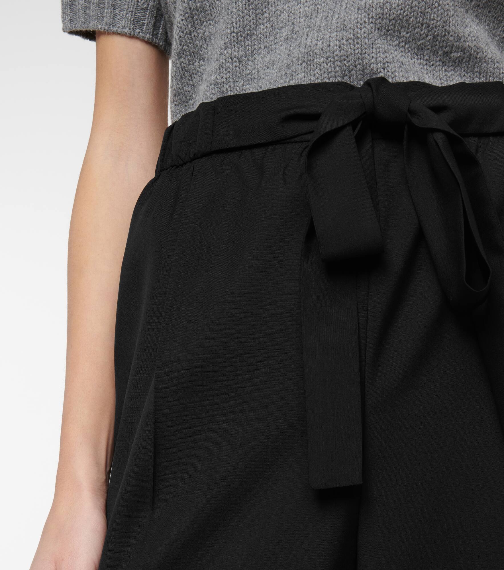 High-rise cropped slim wool pants - 5