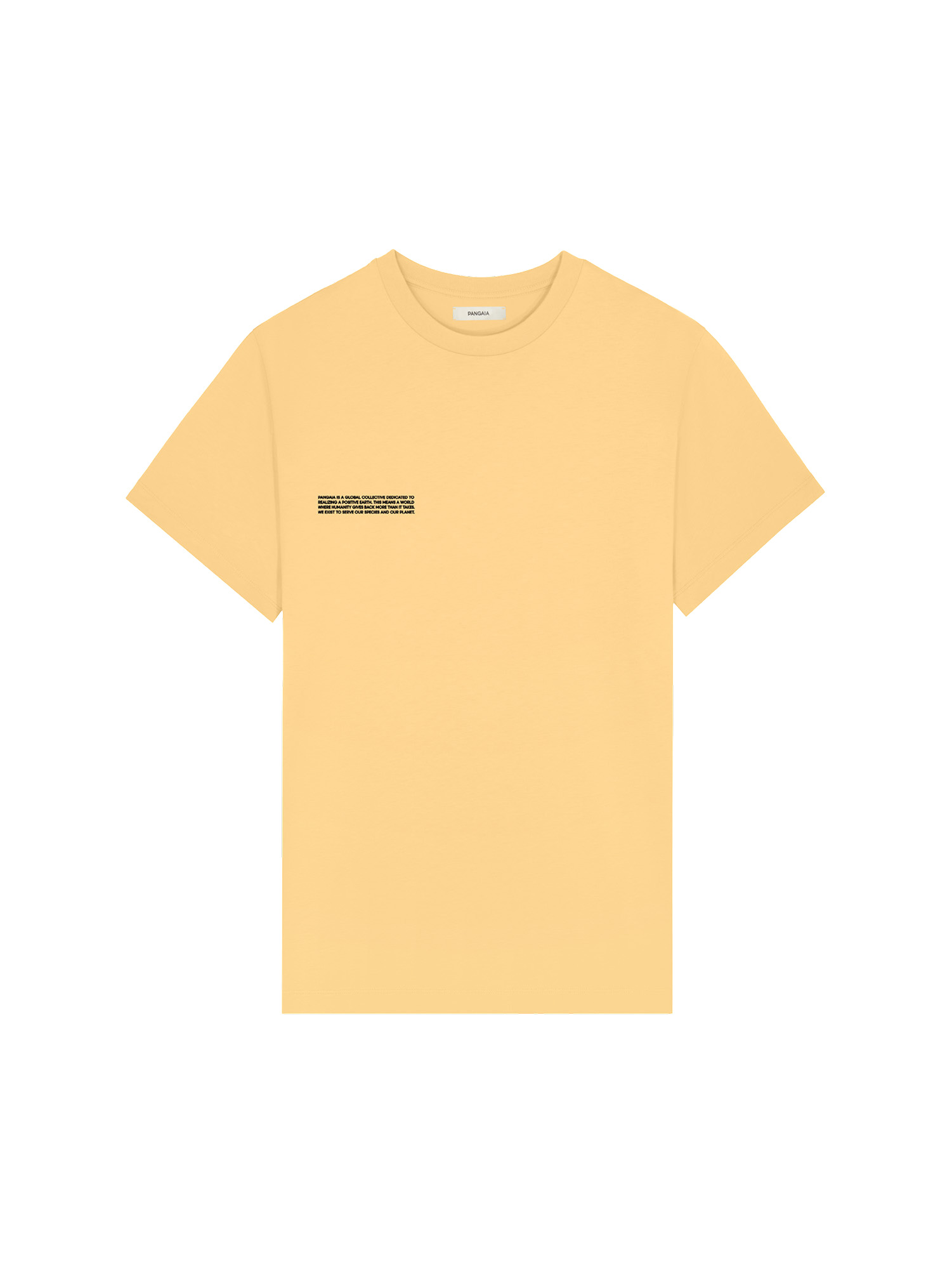 Mens 365 Midweight T-shirt - Seashell Yellow - 1
