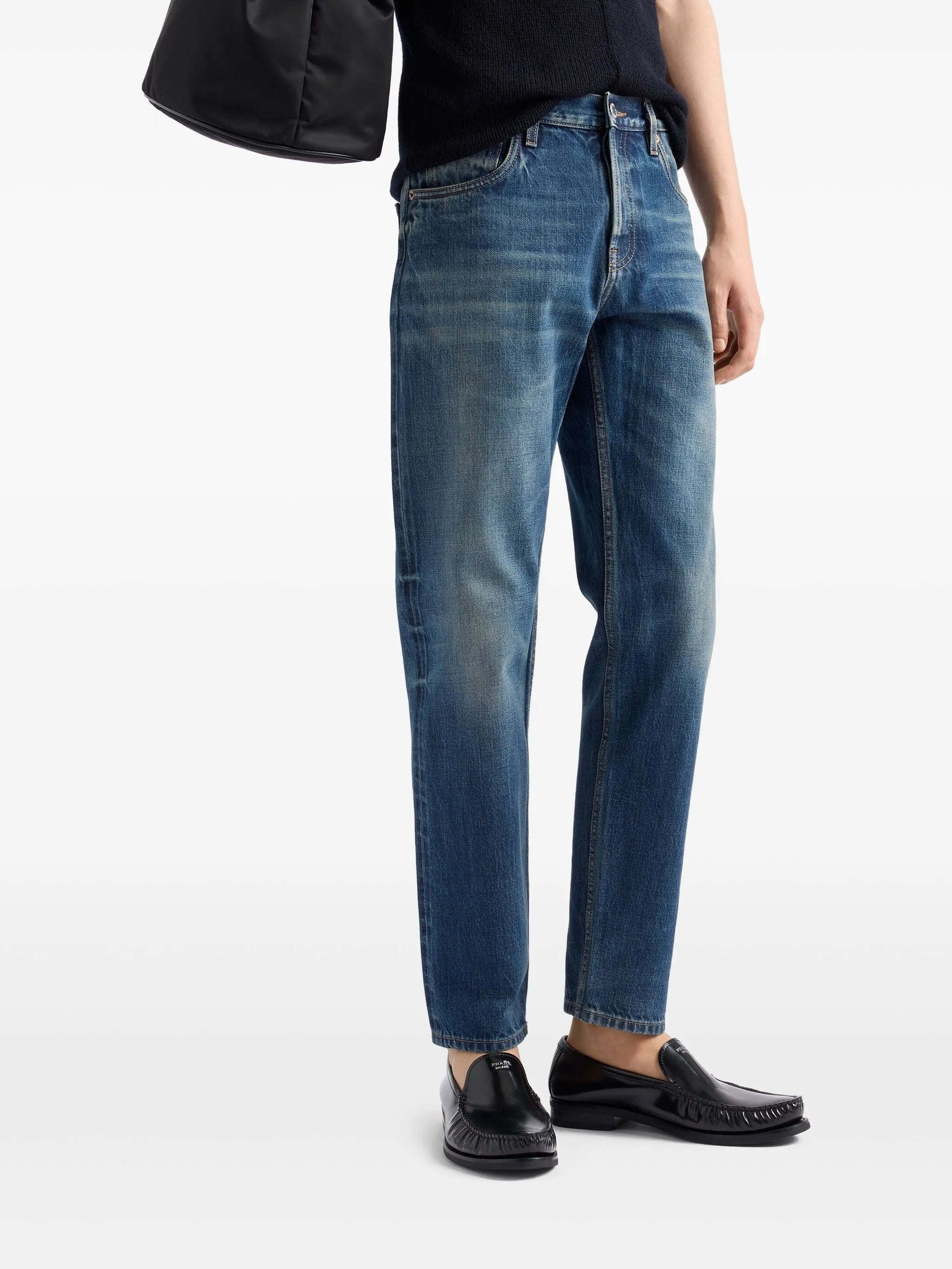 Selvedge Straight-leg Jeans - 4