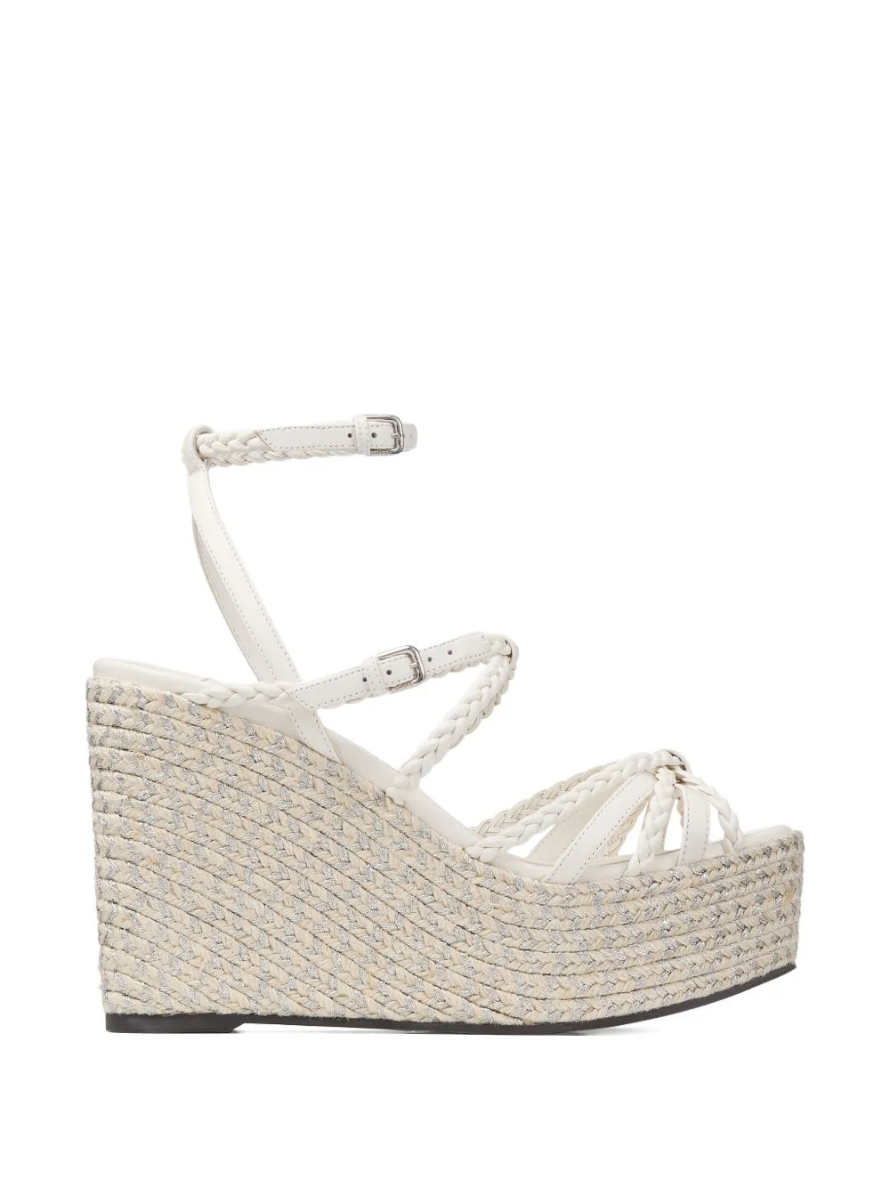 Nyra braided-strap sandals - 1