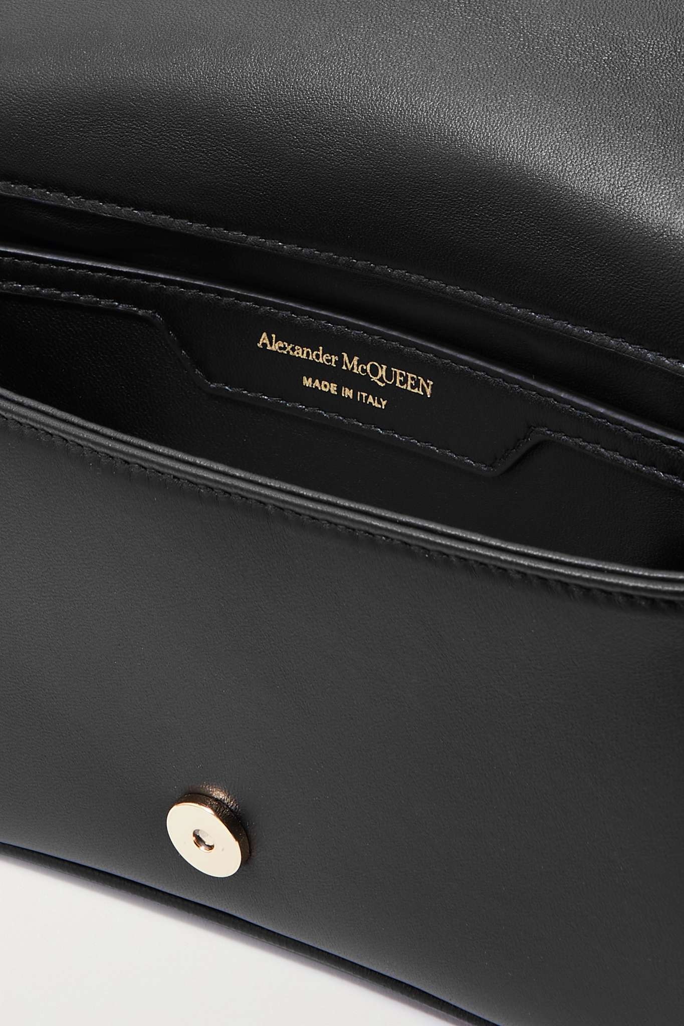 The Seal mini embellished quilted leather shoulder bag - 5