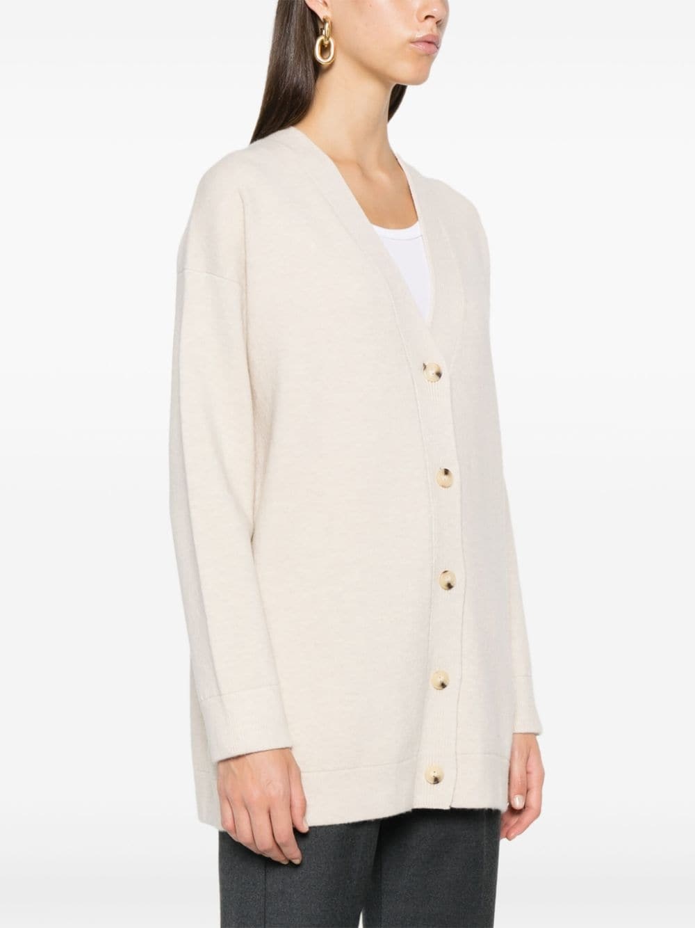 V-neck cardigan - 3
