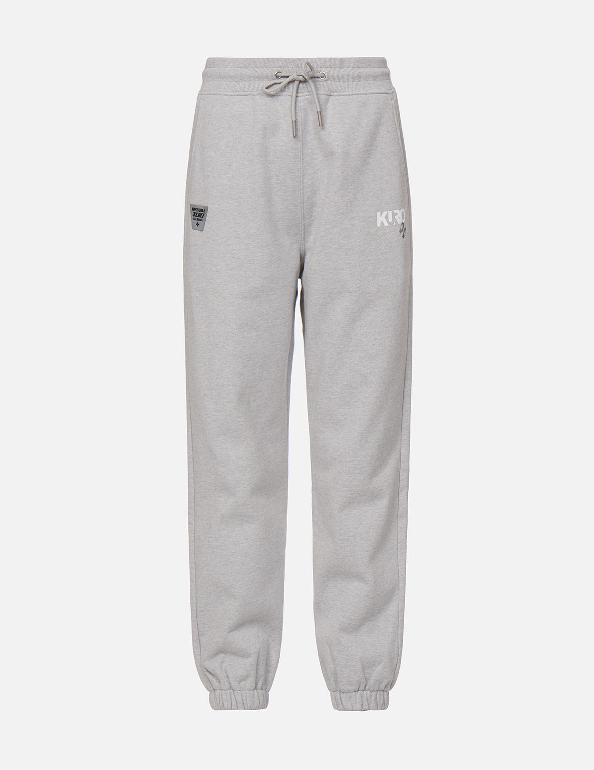 Triple Seagull Print and Embroidery Sweatpants - 1