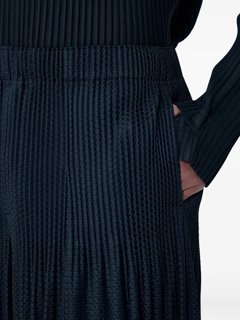 NOVEMBER AW25 WICKERWORK MESH PANTS - BLACK 8