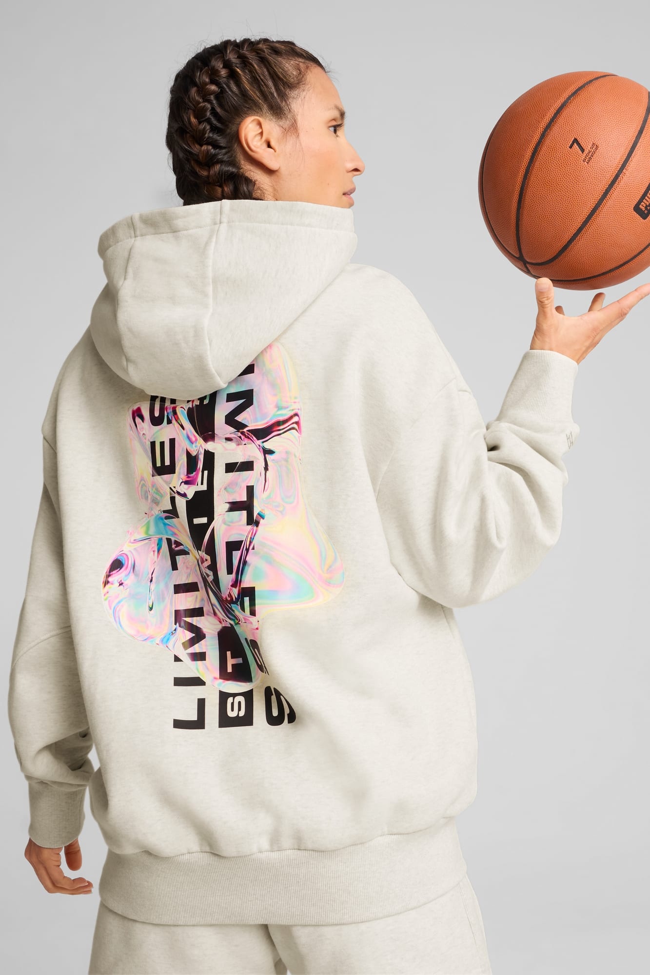 Stewie Prism Women's Basketball Hoodie - 6