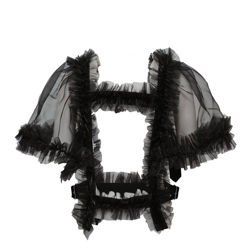 Noir Kei Ninomiya Polyester Organdy Vest outlook