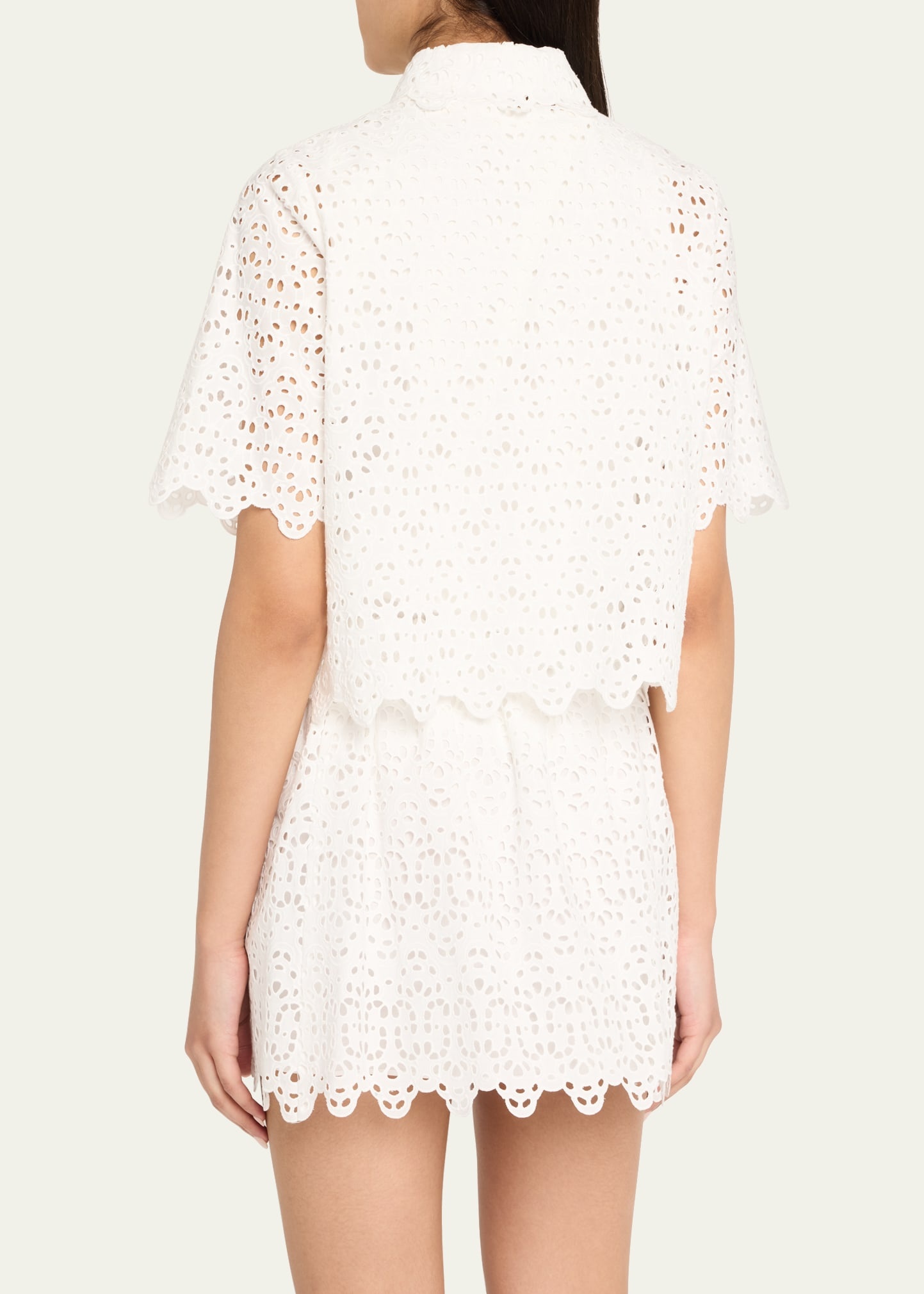 The Deco Eyelet Top - 3