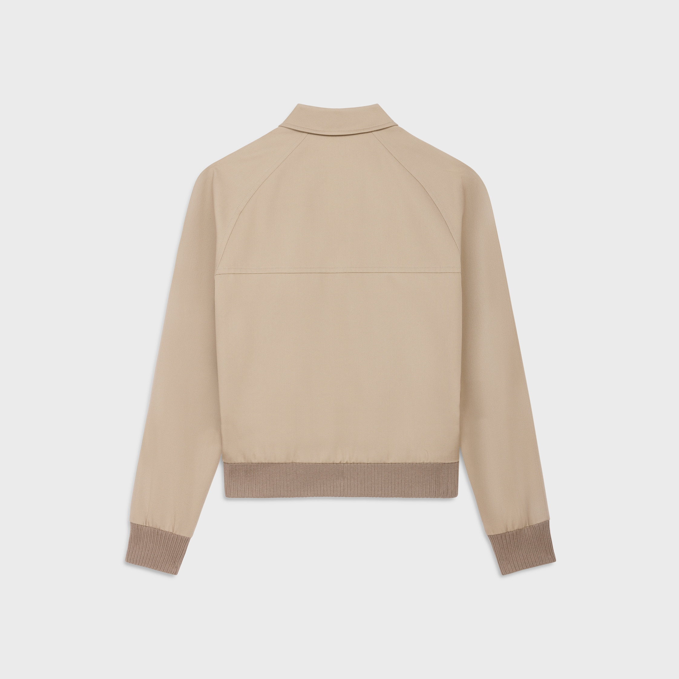 triomphe blouson jacket in cotton gabardine - 2