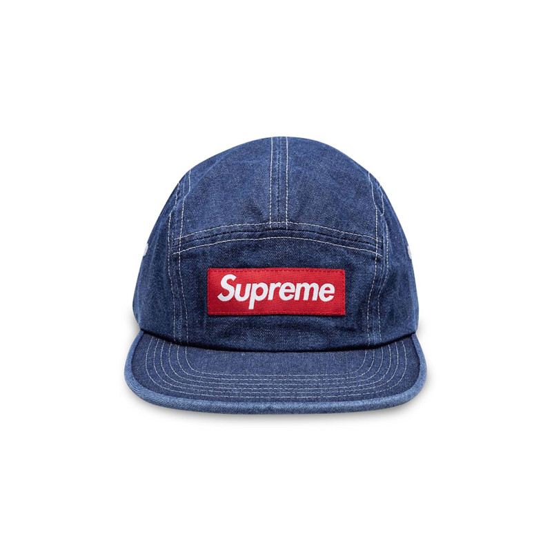 Supreme Washed Chino Twill Camp Cap 'Denim' - 1