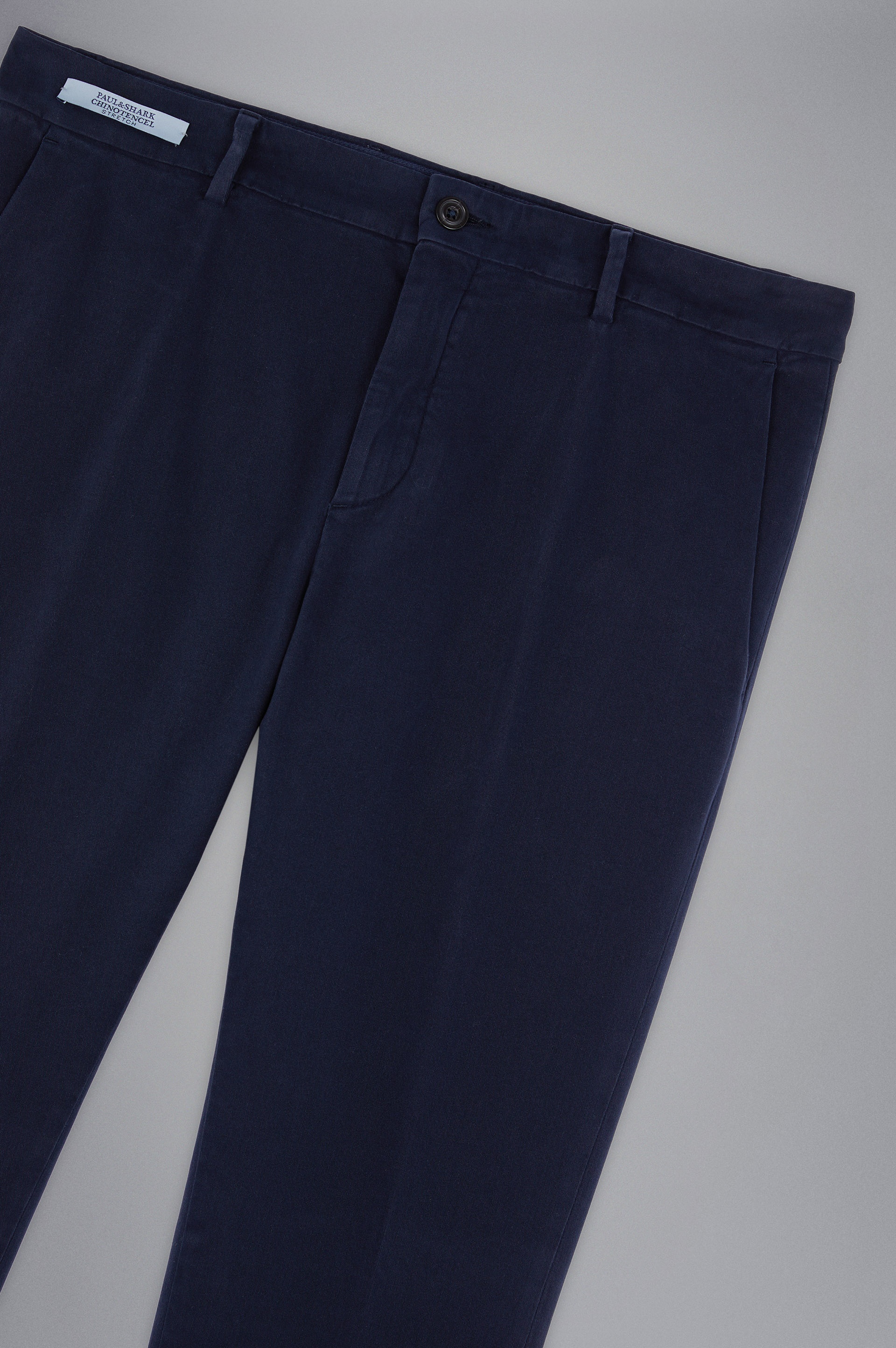 COTTON STRETCH CHINO TROUSERS - 5