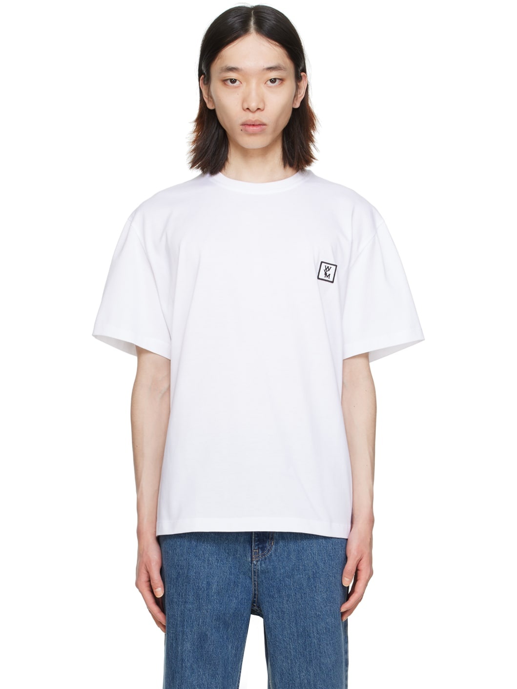 White Printed T-Shirt - 1