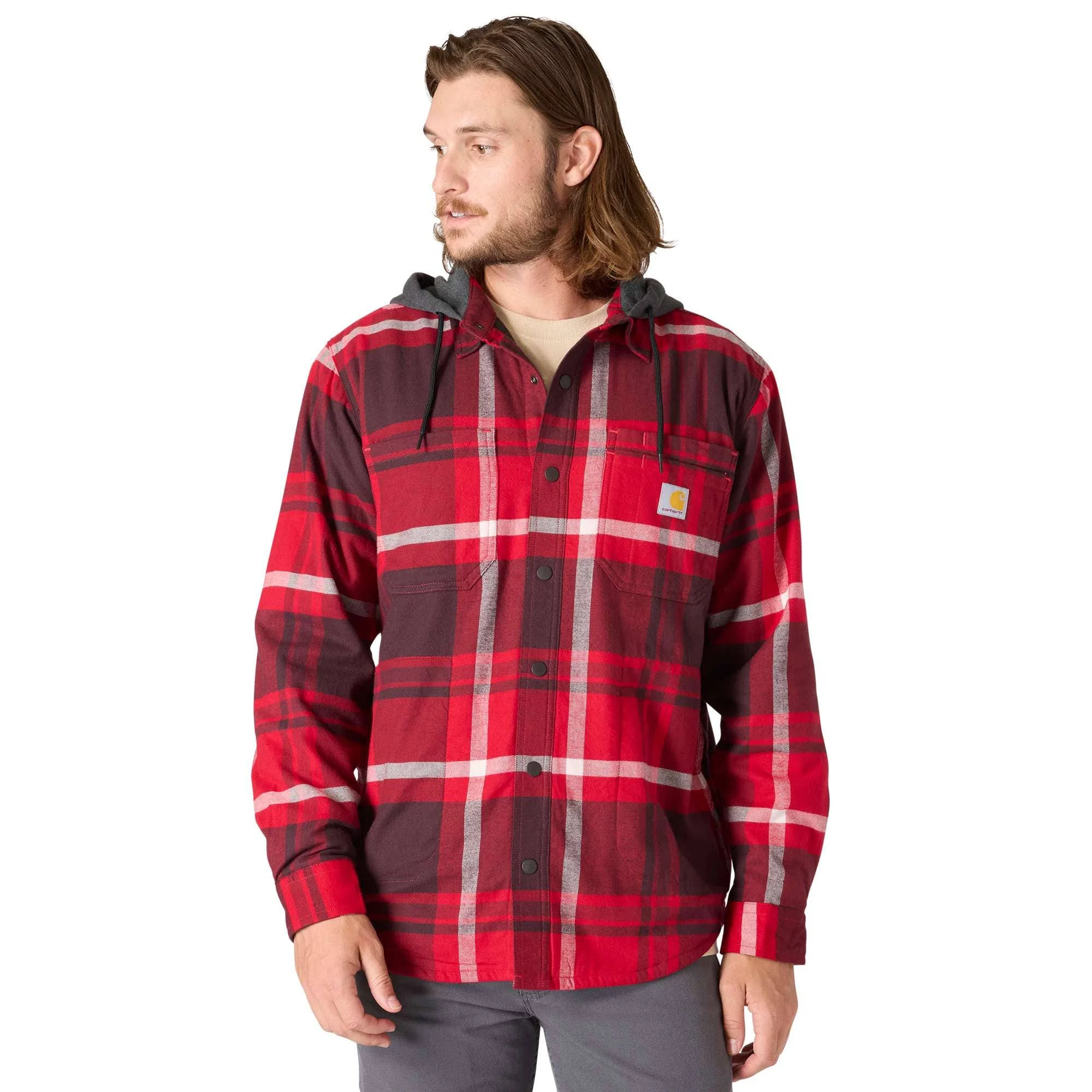 Hamilton Relaxed Plaid Shirt Jac - 1