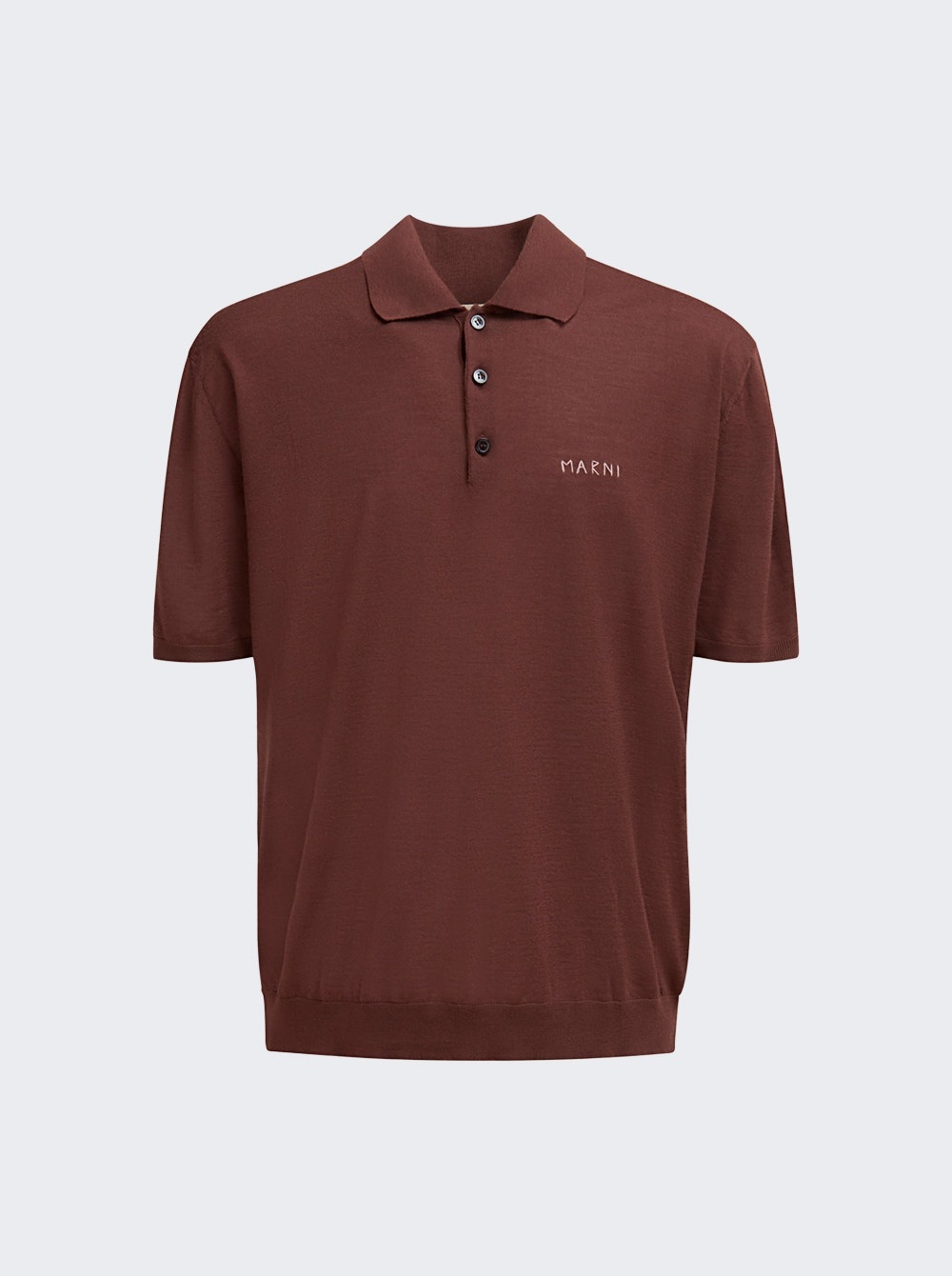 Short Sleeve Polo Shirt Raisin - 1