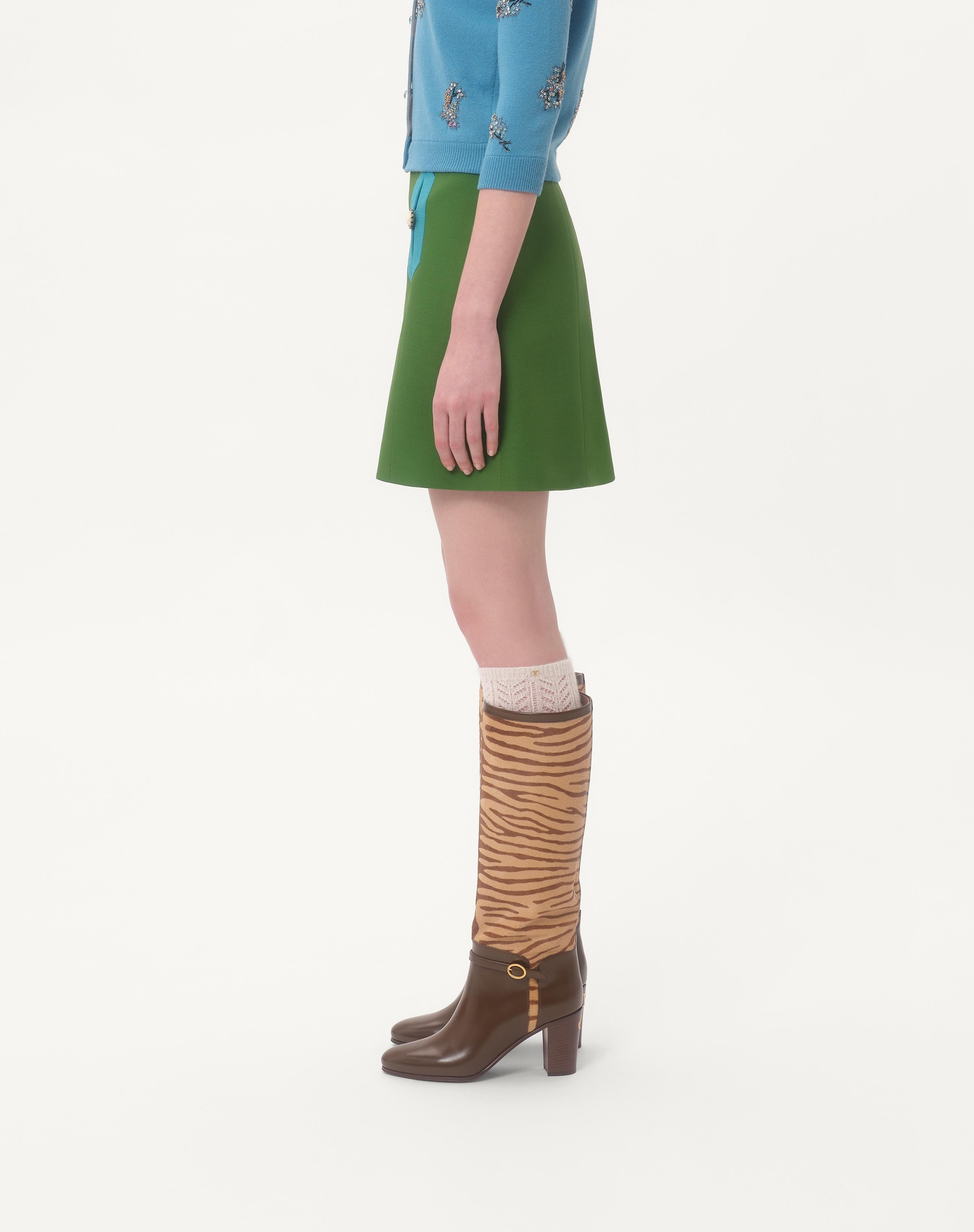 CREPE COUTURE SKIRT - 6