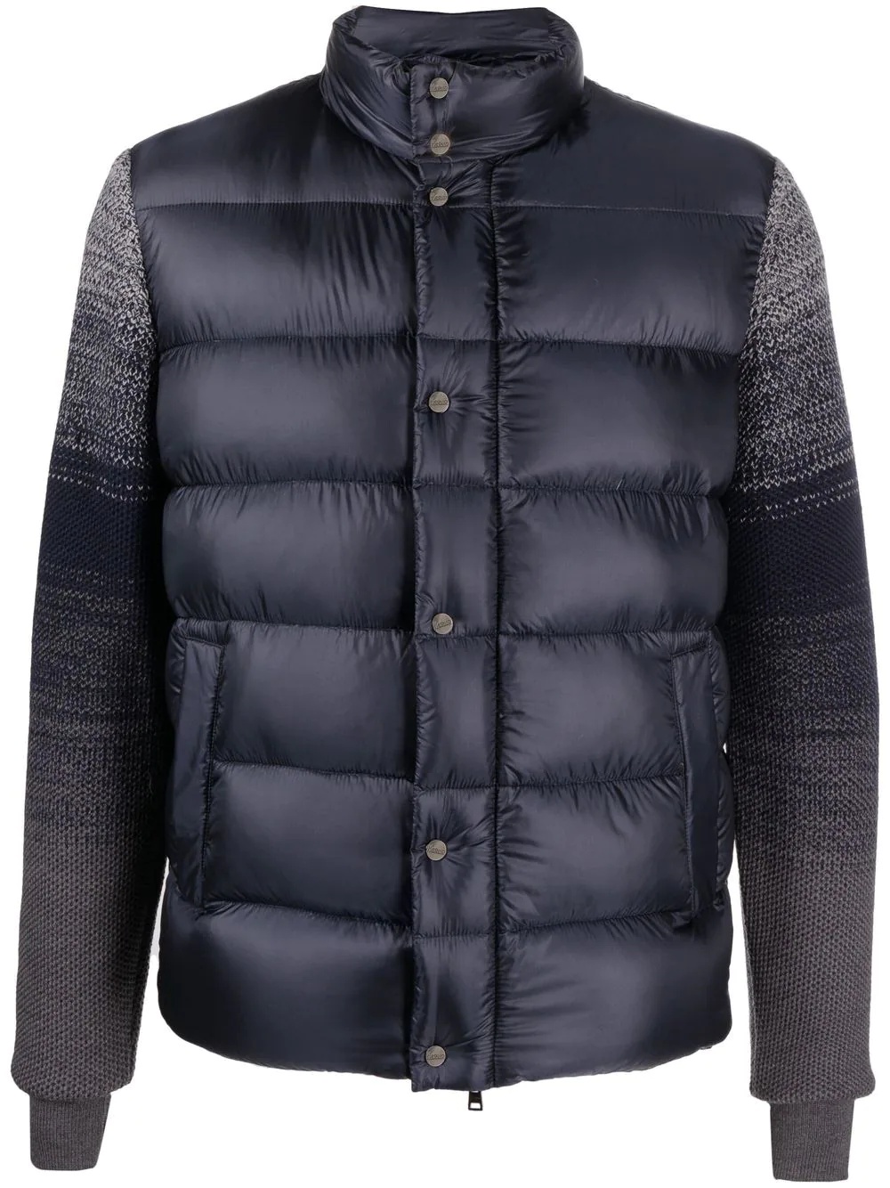 hybrid padded down jacket - 1