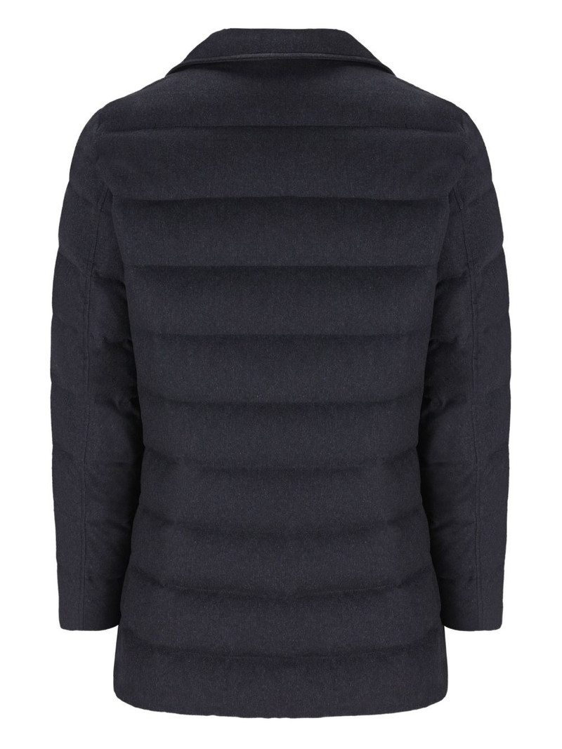 Herno double-breasted padded coat outlook