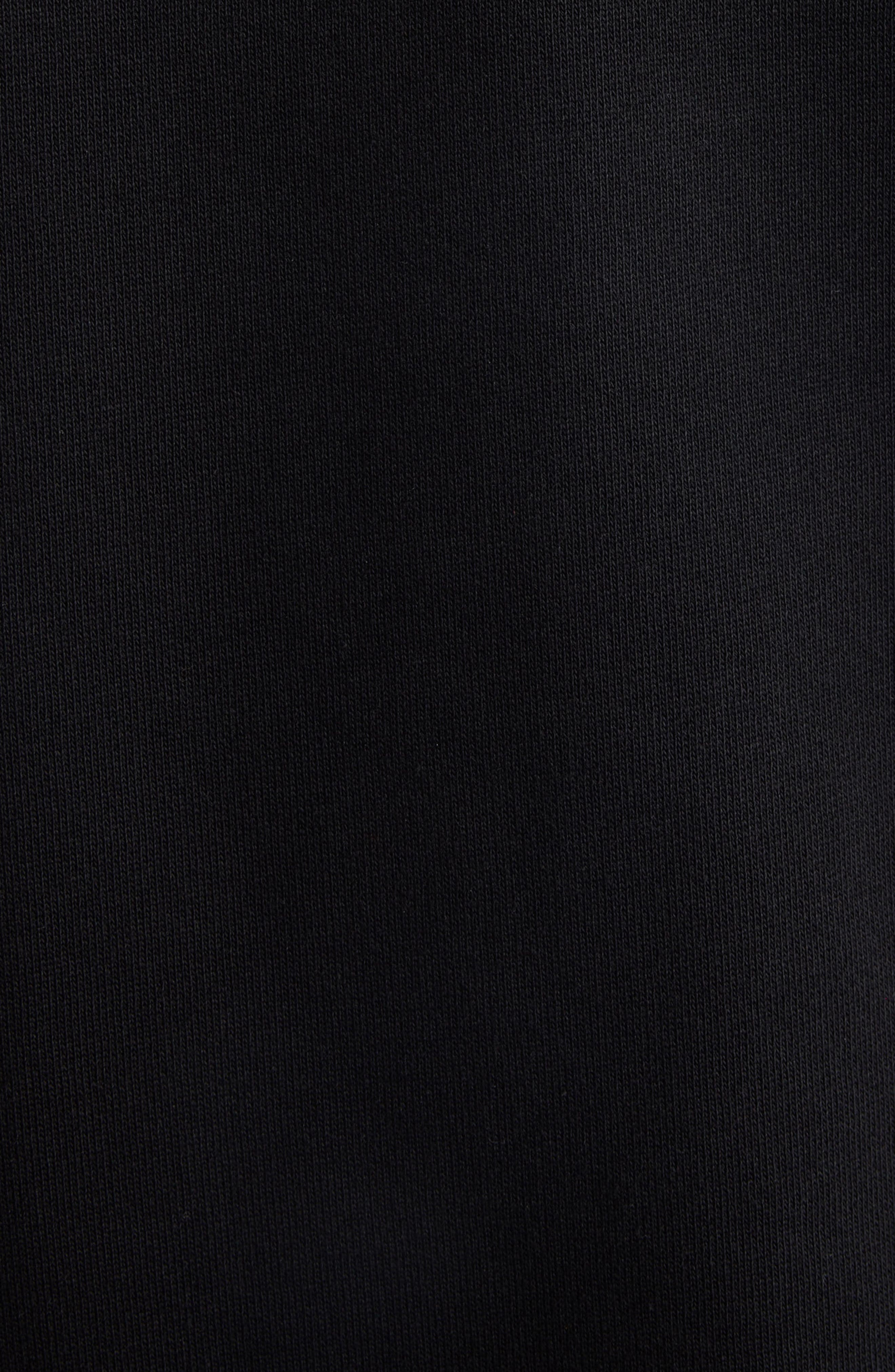 Dries Van Noten Snap Sleeve Sweatshirt in Black at Nordstrom - 8
