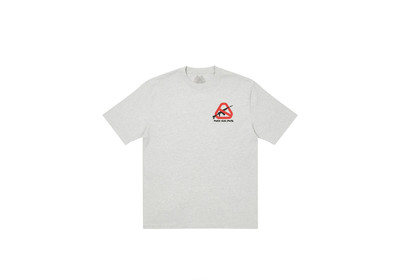 PALACE NEIN GUNS T-SHIRT GREY MARL outlook