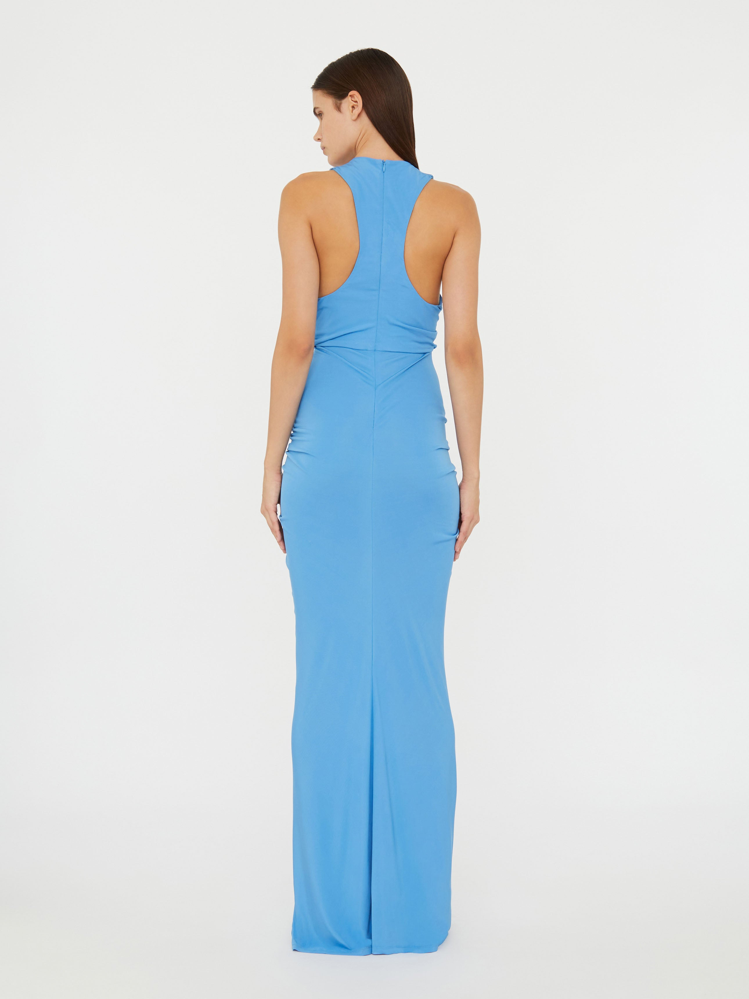 Vivenda Drape Front Dress - 5