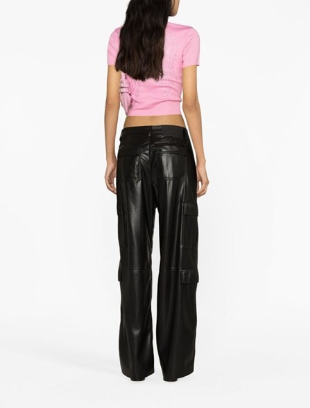 cruelty-free leather pants - 5