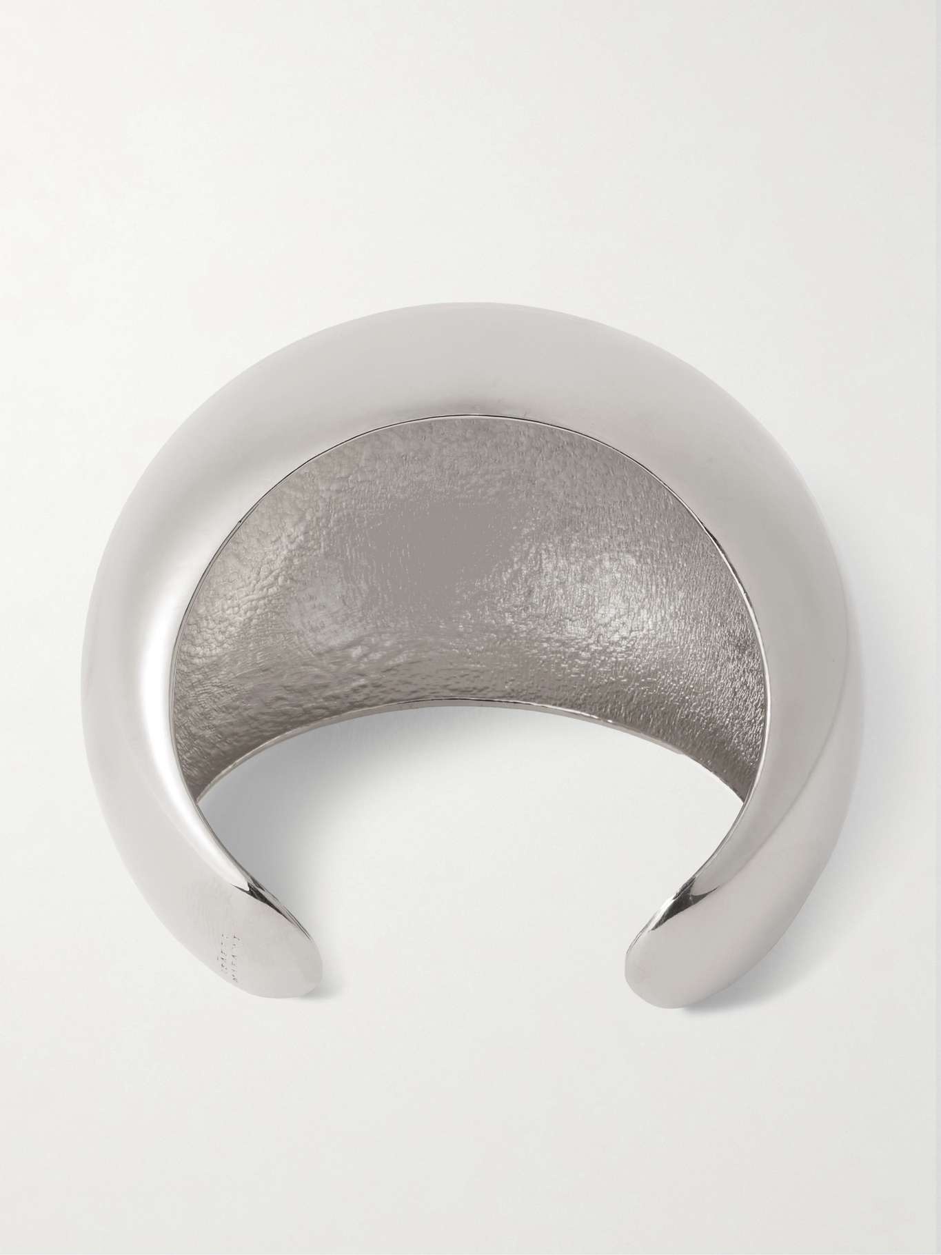 Silver-tone cuff - 3