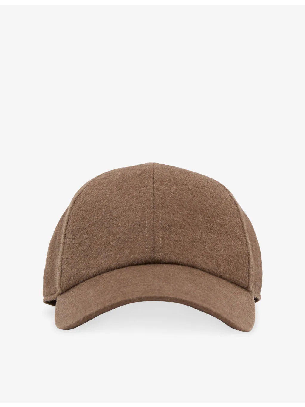 Sienna Wool and Silk-Blend Baseball Cap - 1