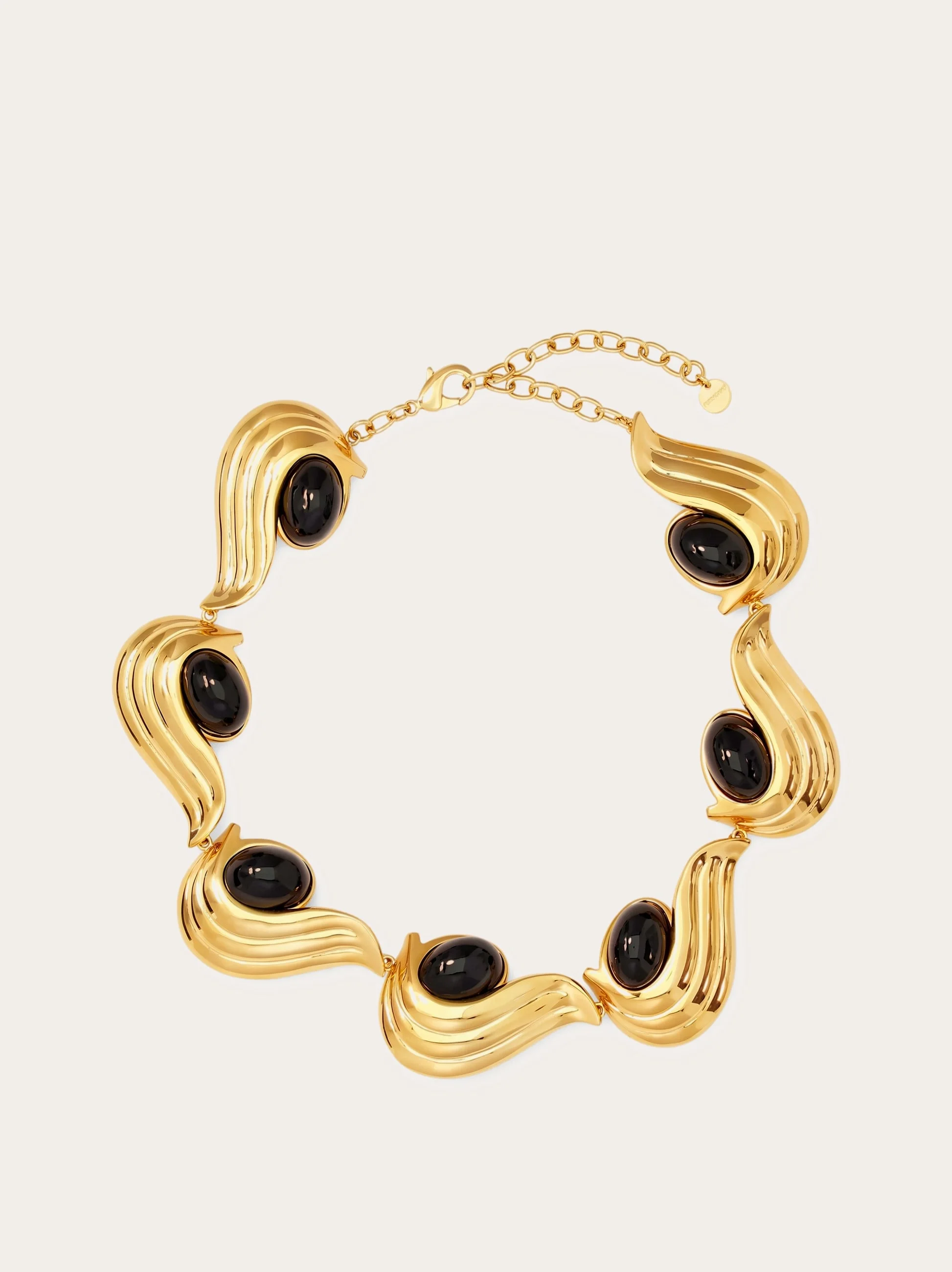 Necklace with gems - 1