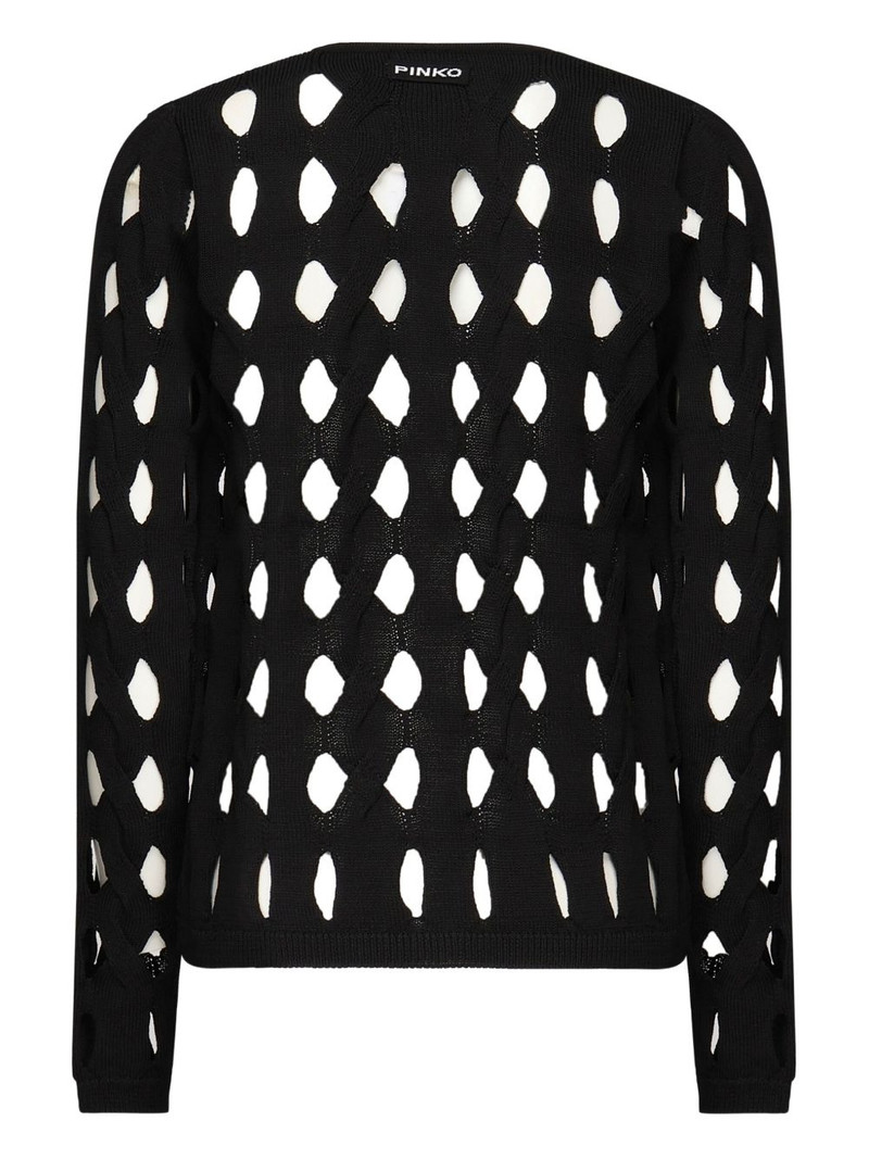 open-knit cardigan 1