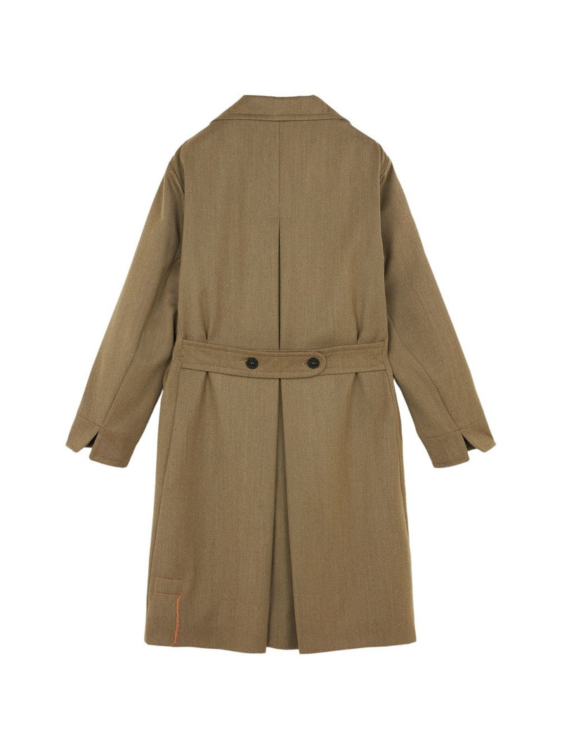 Serwilliam double-breasted flap-pocket coat 7