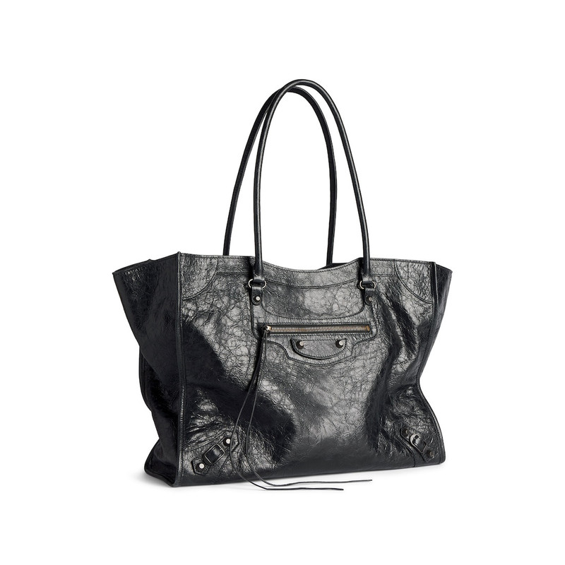 Women's Le City Tote Bag Medium in Black 2